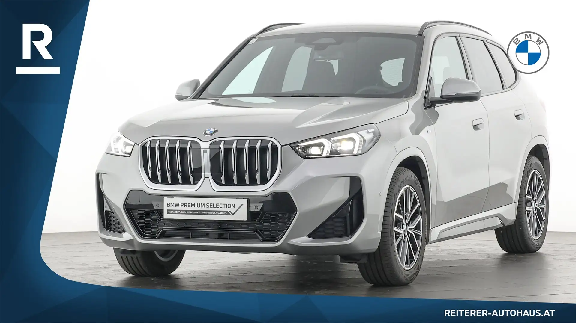 BMW X1 sDrive20d Silber - 1