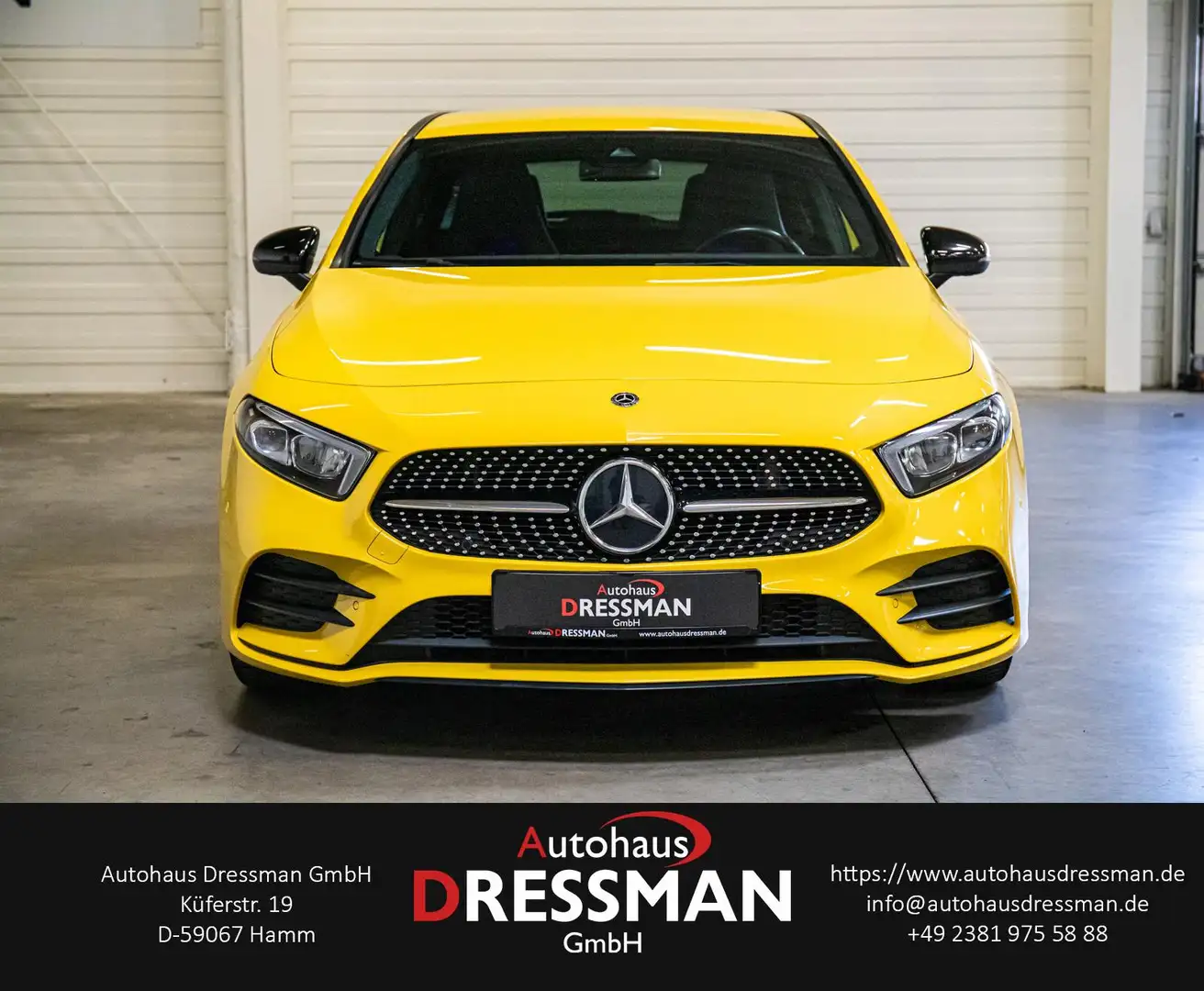Mercedes-Benz A 180 AMG-LINE LED KEYLESS KAMERA NIGHT AMBIENTE Sárga - 2