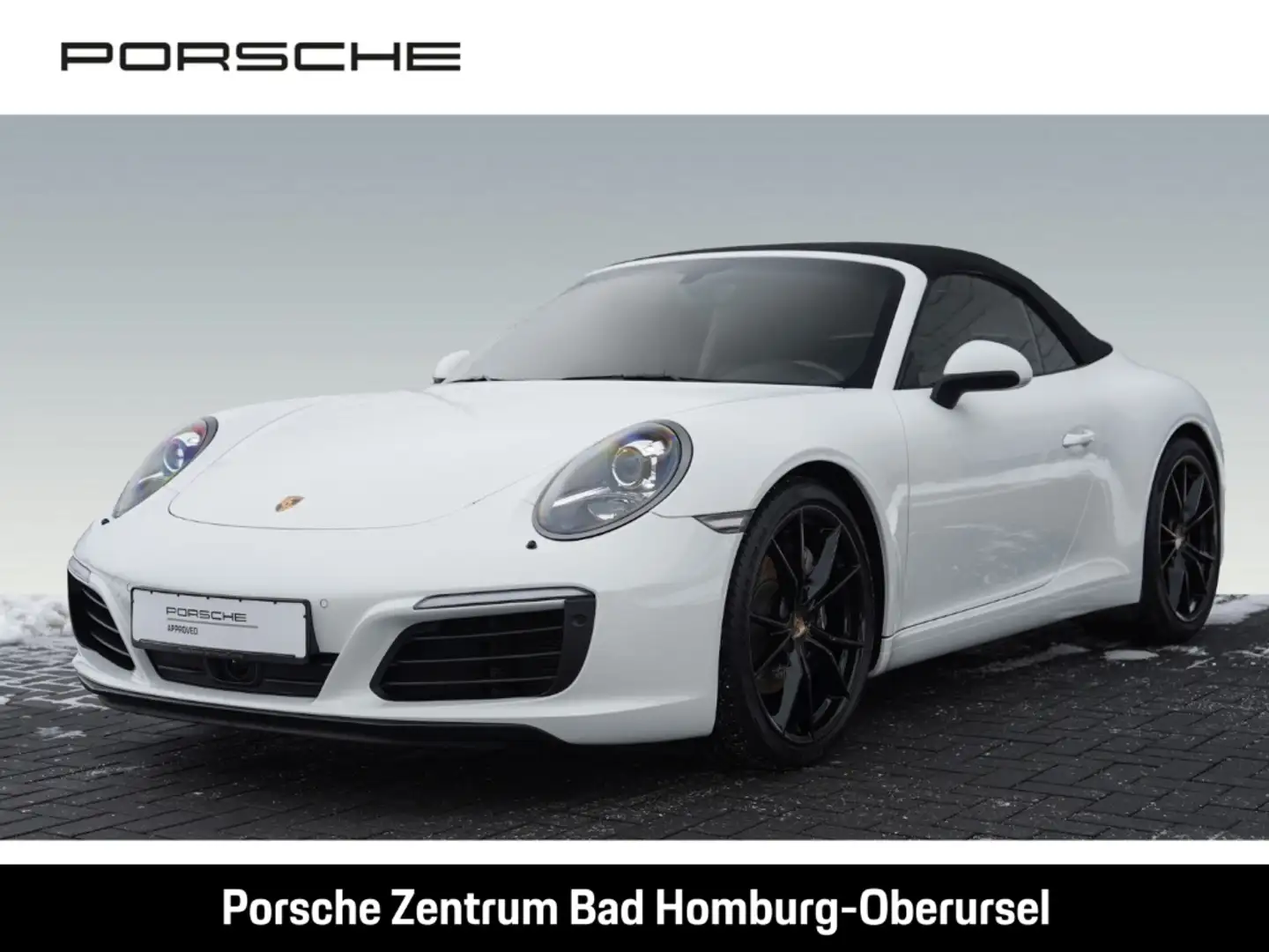 Porsche 991 911 Carrera Cabrio Sportabgas Sitzbelüftung Blanco - 1
