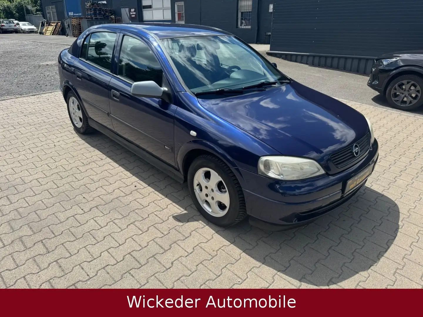 Opel Astra 1.6 Elegance Automatik/Tüv Neu/Top Pflege Blau - 1