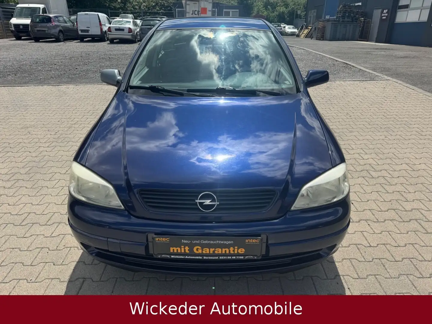 Opel Astra 1.6 Elegance Automatik/Tüv Neu/Top Pflege Blau - 2