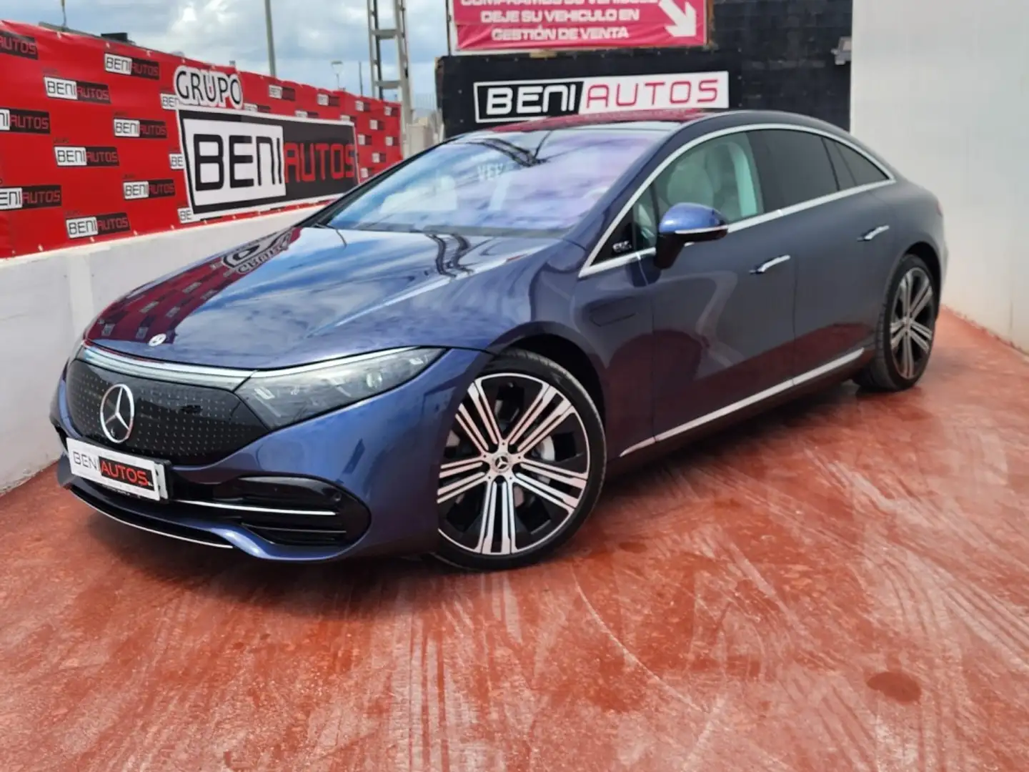 Mercedes-Benz EQS 580 4Matic Azul - 1