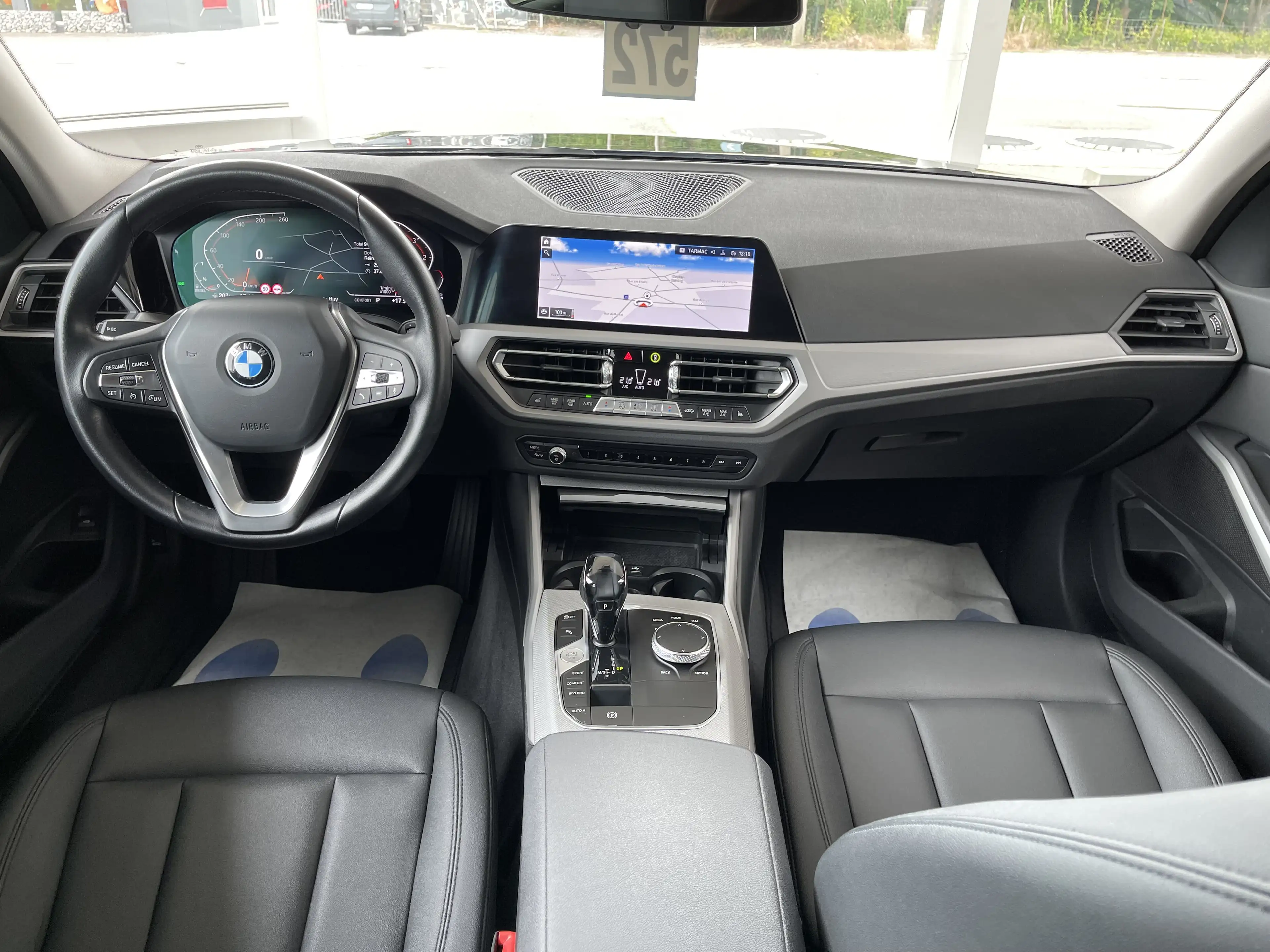 BMW 316 dA MHEV ** GARANTIE + COCKPIT + LED + CUIR + GPS *** — photo 10