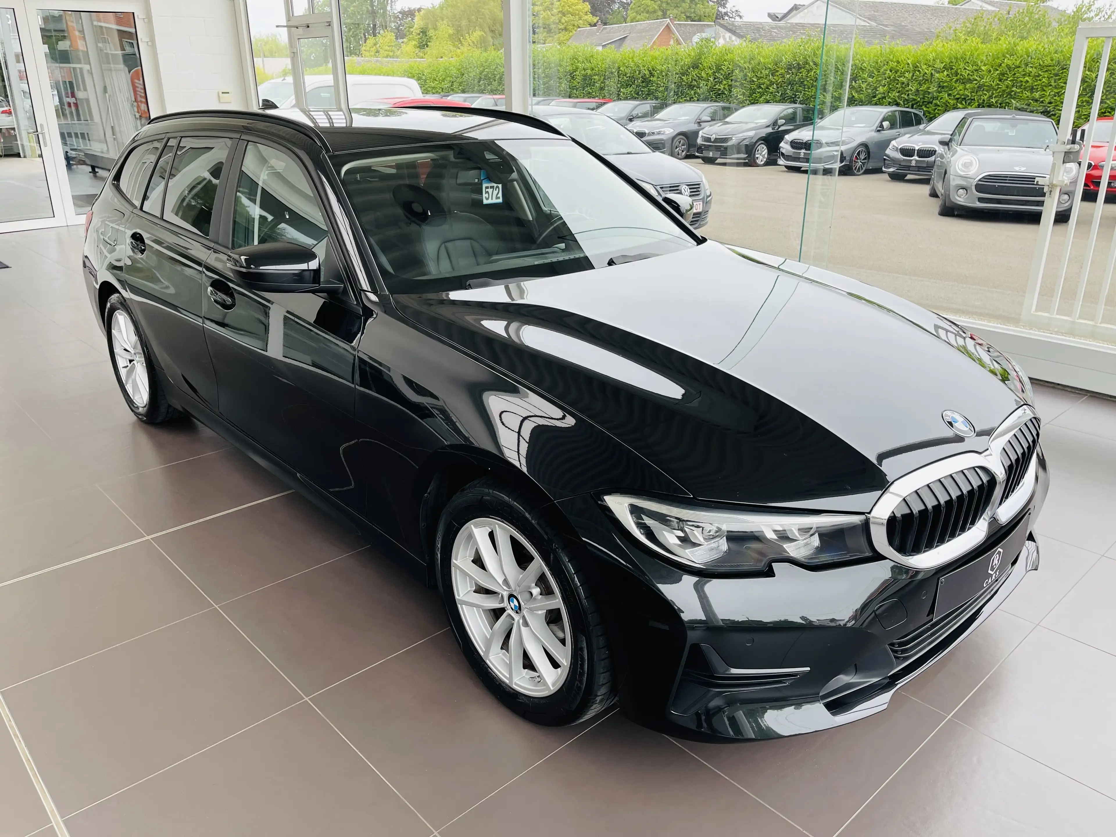 BMW 316 dA MHEV ** GARANTIE + COCKPIT + LED + CUIR + GPS *** — photo 4