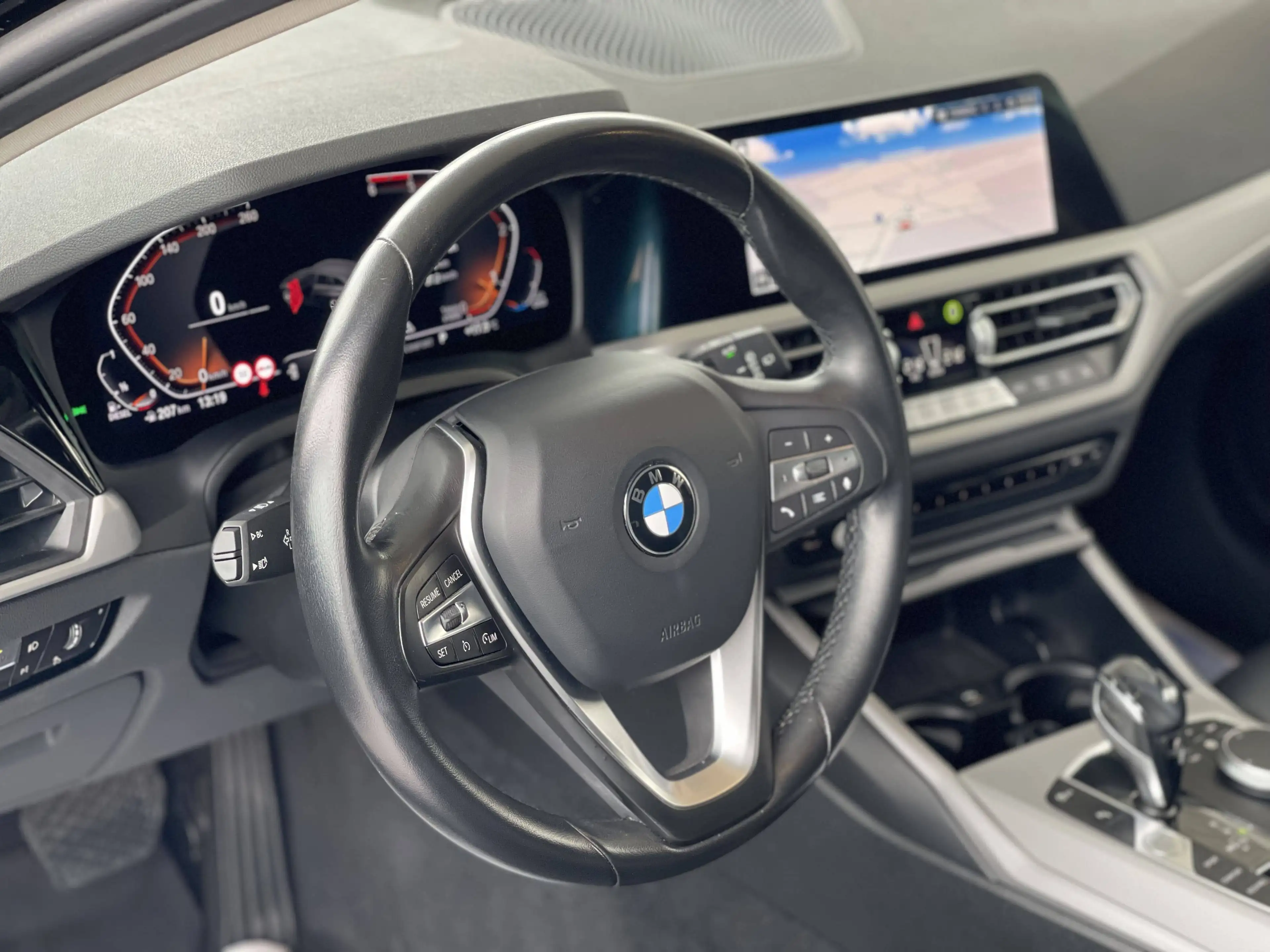 BMW 316 dA MHEV ** GARANTIE + COCKPIT + LED + CUIR + GPS *** — photo 14