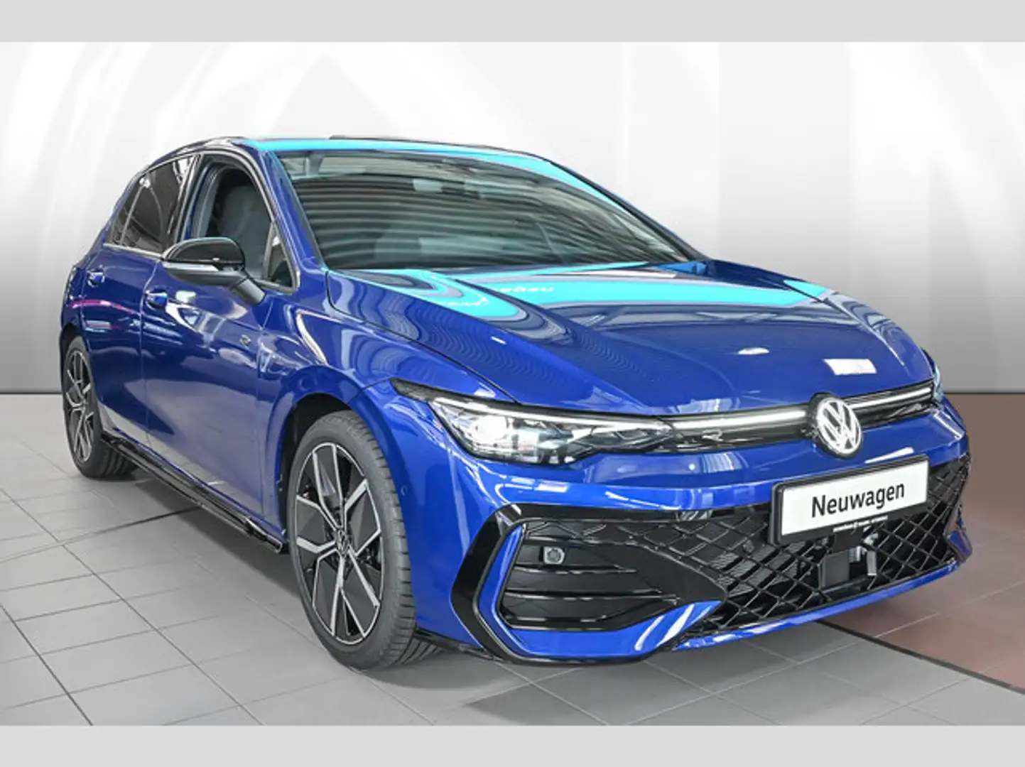 Volkswagen Golf VIII 1.5 eTSI DSG R-Line Black Style Kék - 2