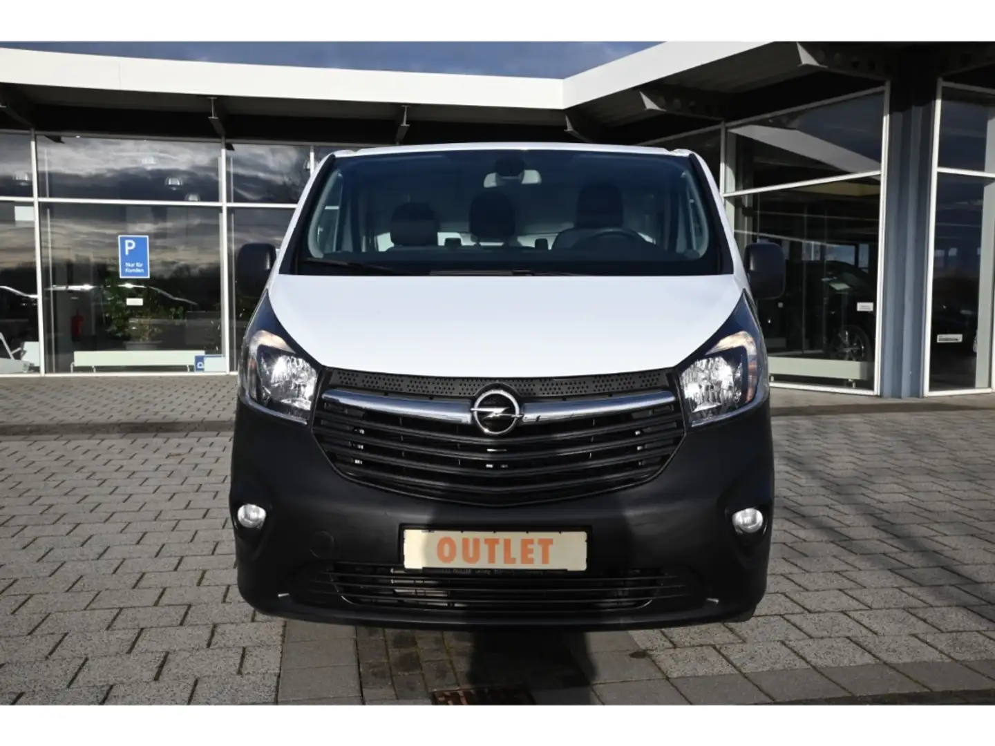 Opel Vivaro Kasten 1.6 CDTI Alarm Rückfahrk. Temp PDC Regensen Weiß - 2