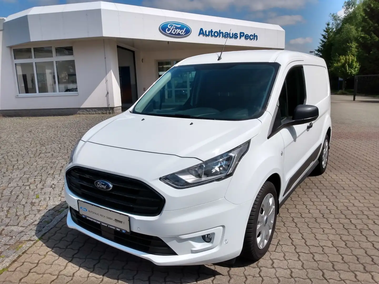 Ford Transit Connect 200 L1 Kasten Trend *Klima*FSH*PPS*Bluetooth*1.Hd. Blanc - 1
