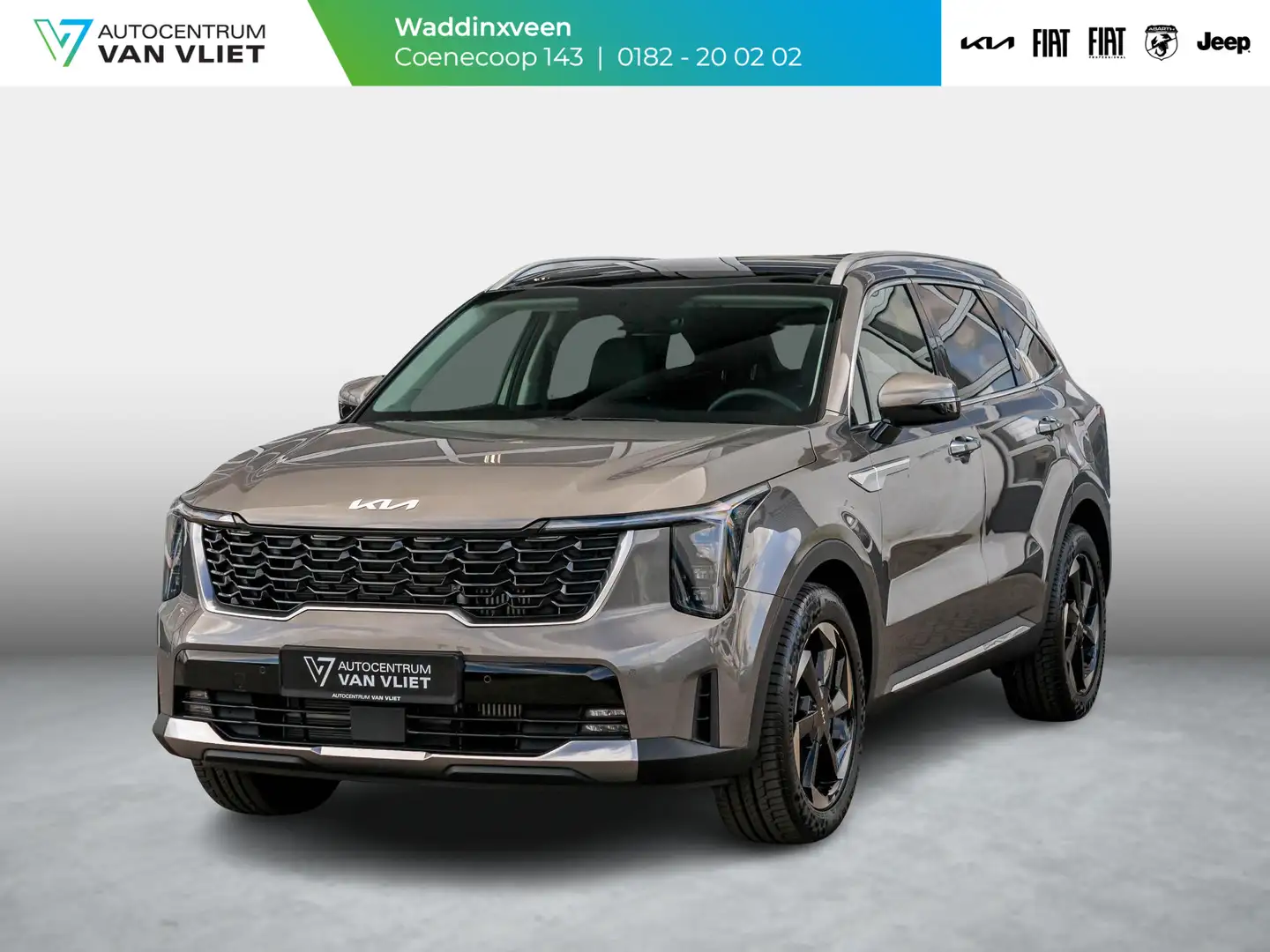 Kia Sorento 1.6 T-GDi Plug-in Hybrid 4WD DynamicPlusLine 7p. B Bruin - 1