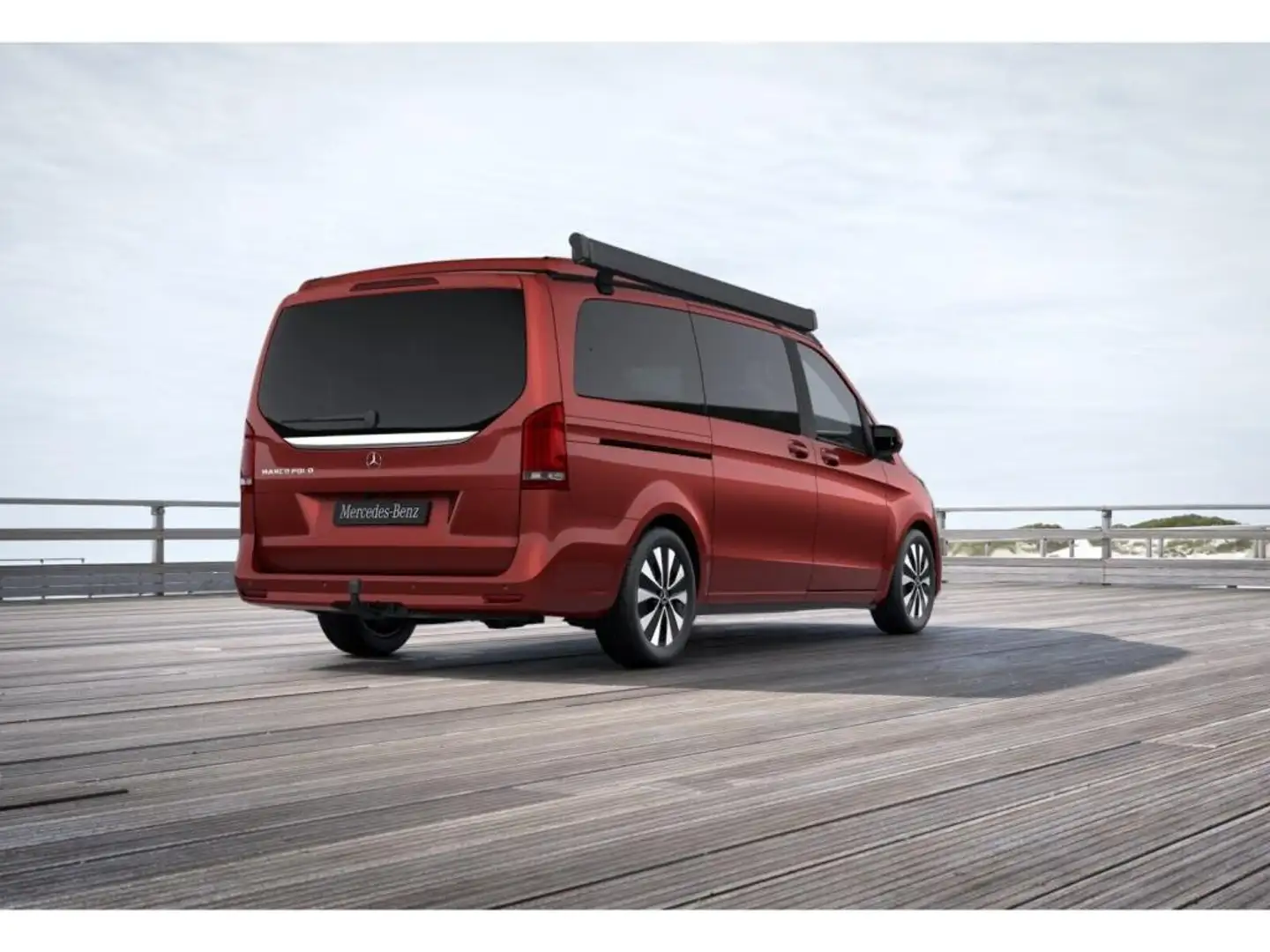 Mercedes-Benz V 300 MARCO POLO+4x4+KÜCHE Rot - 2