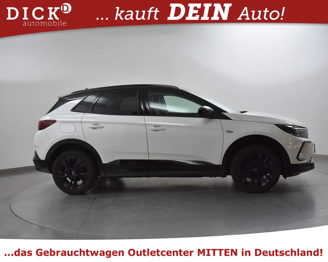 Opel Grandland X Grandland 1.2 Aut GS Line NAVI+VIRTU+LED+KAM+18" Wit - 2