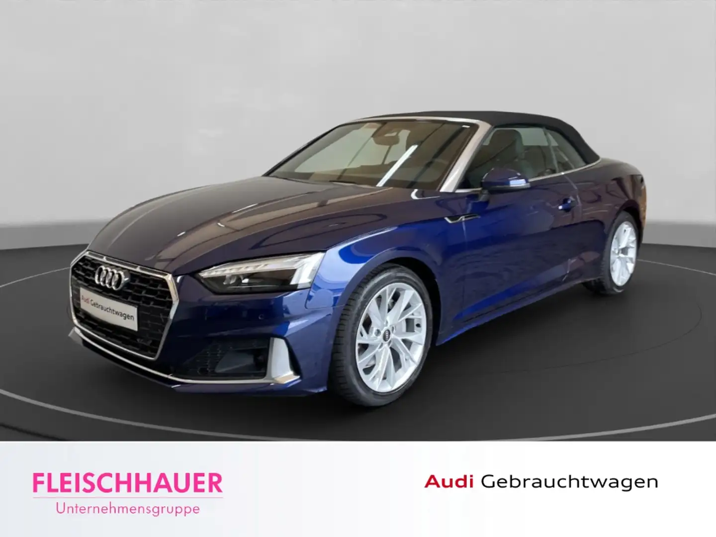 Audi A5 Cabriolet advanced 40 TFSI Navi Kamera Leder Matri Blau - 1