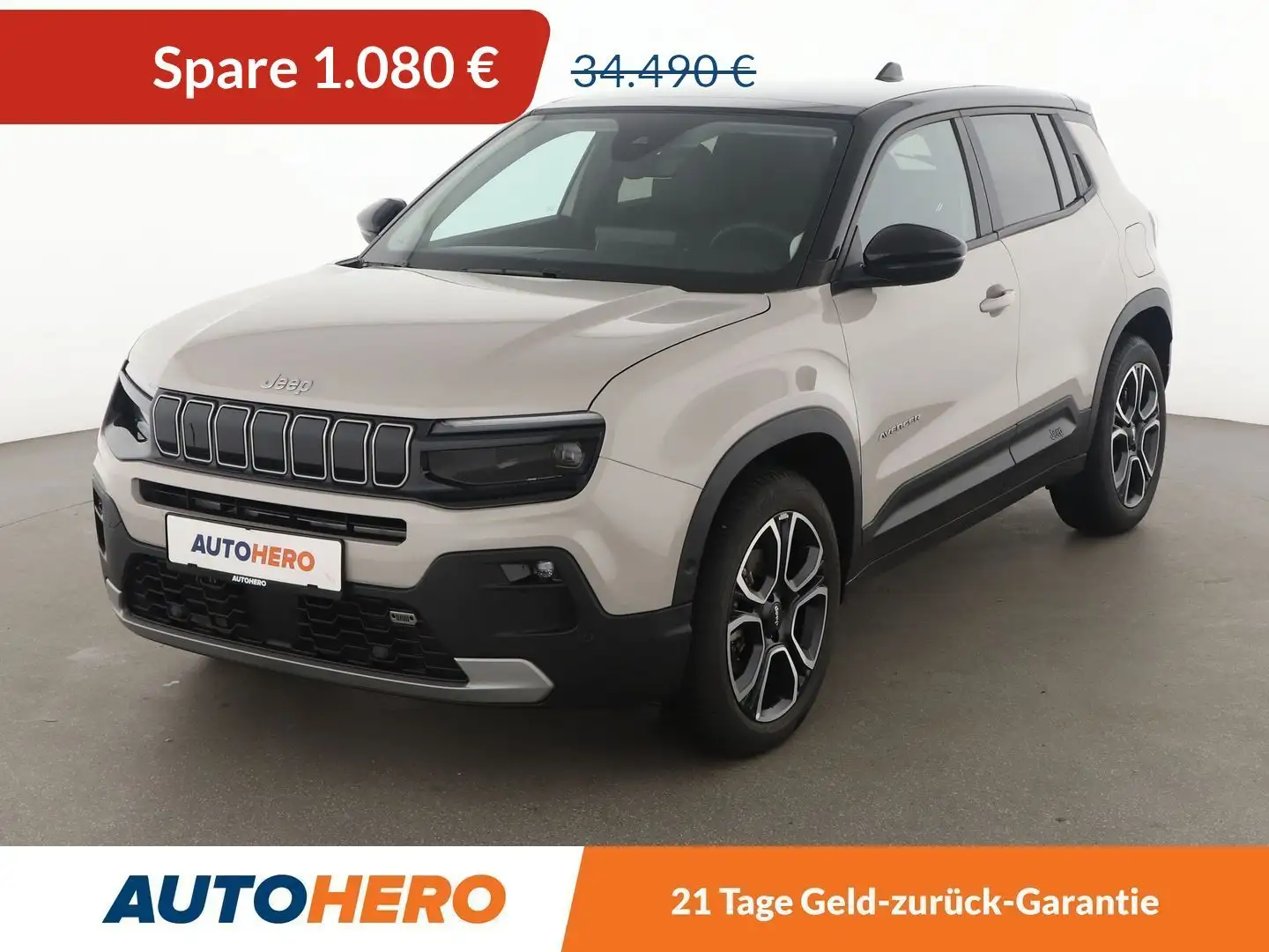 Jeep Avenger 1.2 T3 Summit Aut.*NAVI*LED*CAM*SHZ*ACC*ALU* Grau - 1