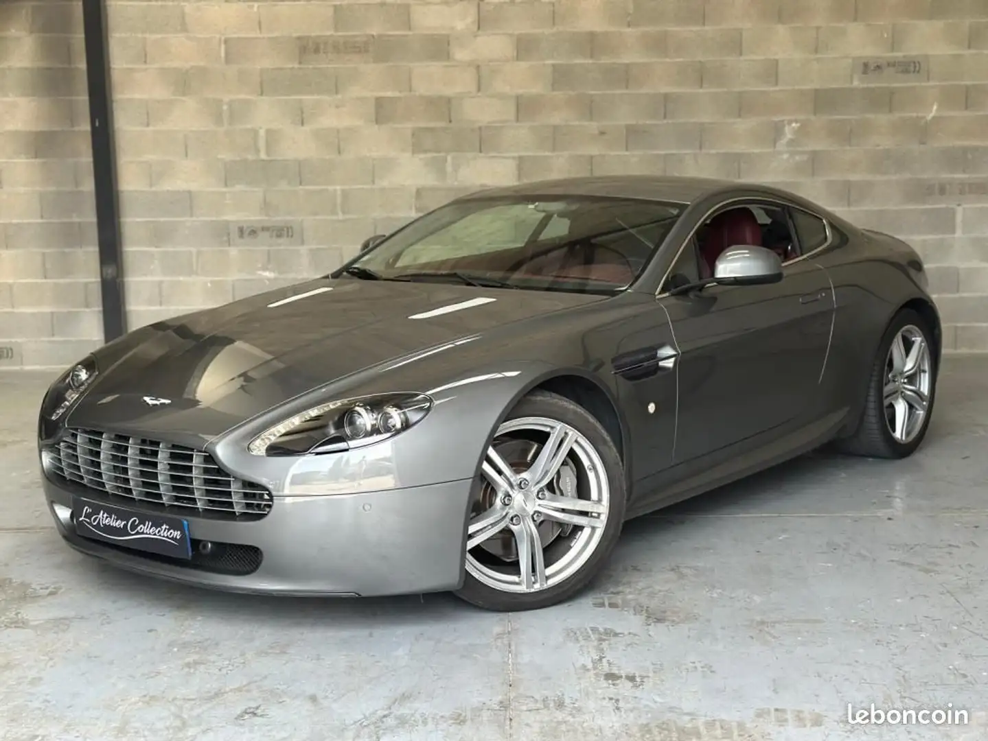 Aston Martin V8 4.7l BOITE MANUELLE GRIS HAMERHEAD SHARK GARANTIE  Grijs - 1