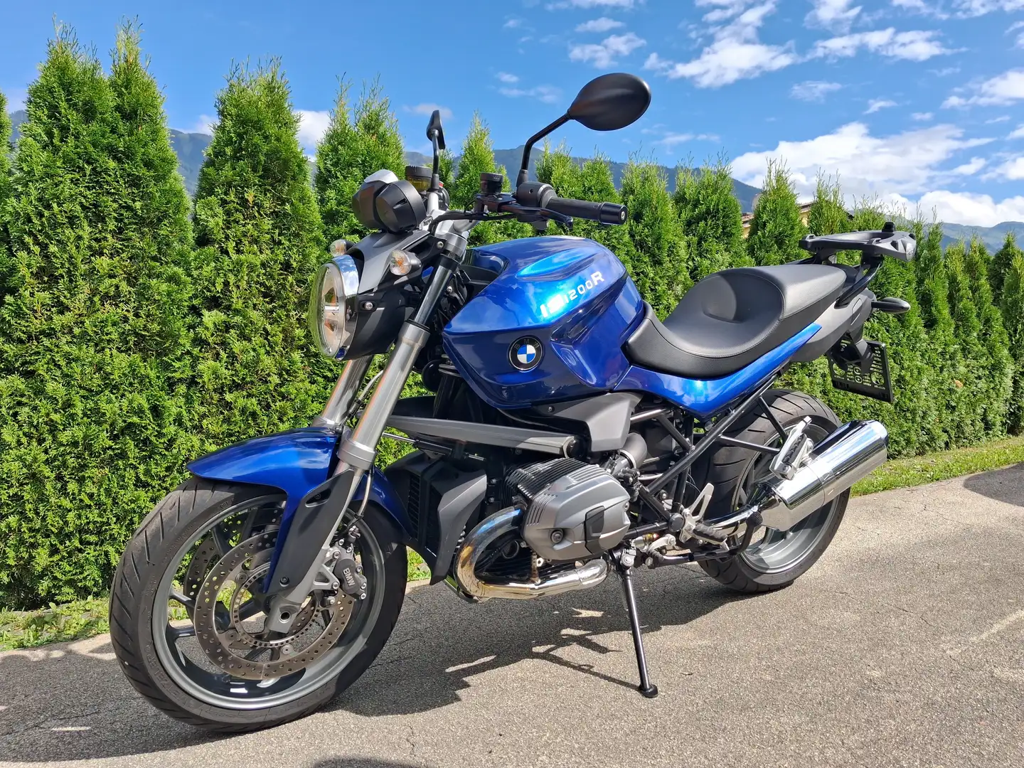 BMW R 1200 R Bleu - 1