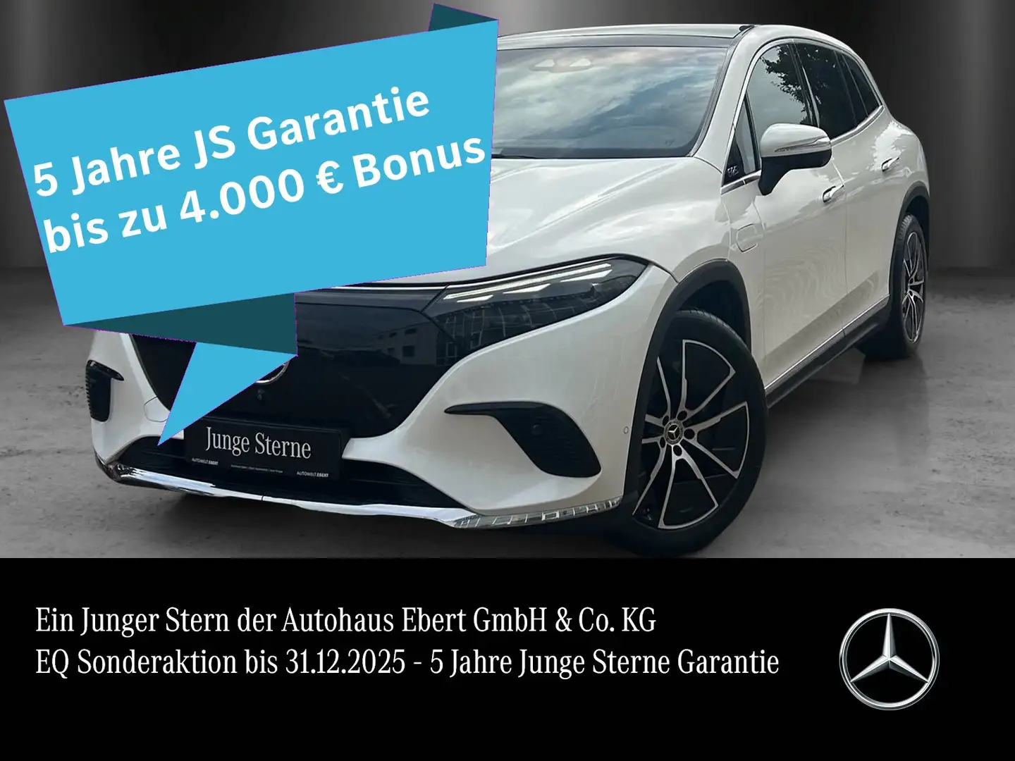 Mercedes-Benz EQS SUV EQS 450+ SUV Premium HYPER Massage DISTRO 7-Sitz Weiß - 1