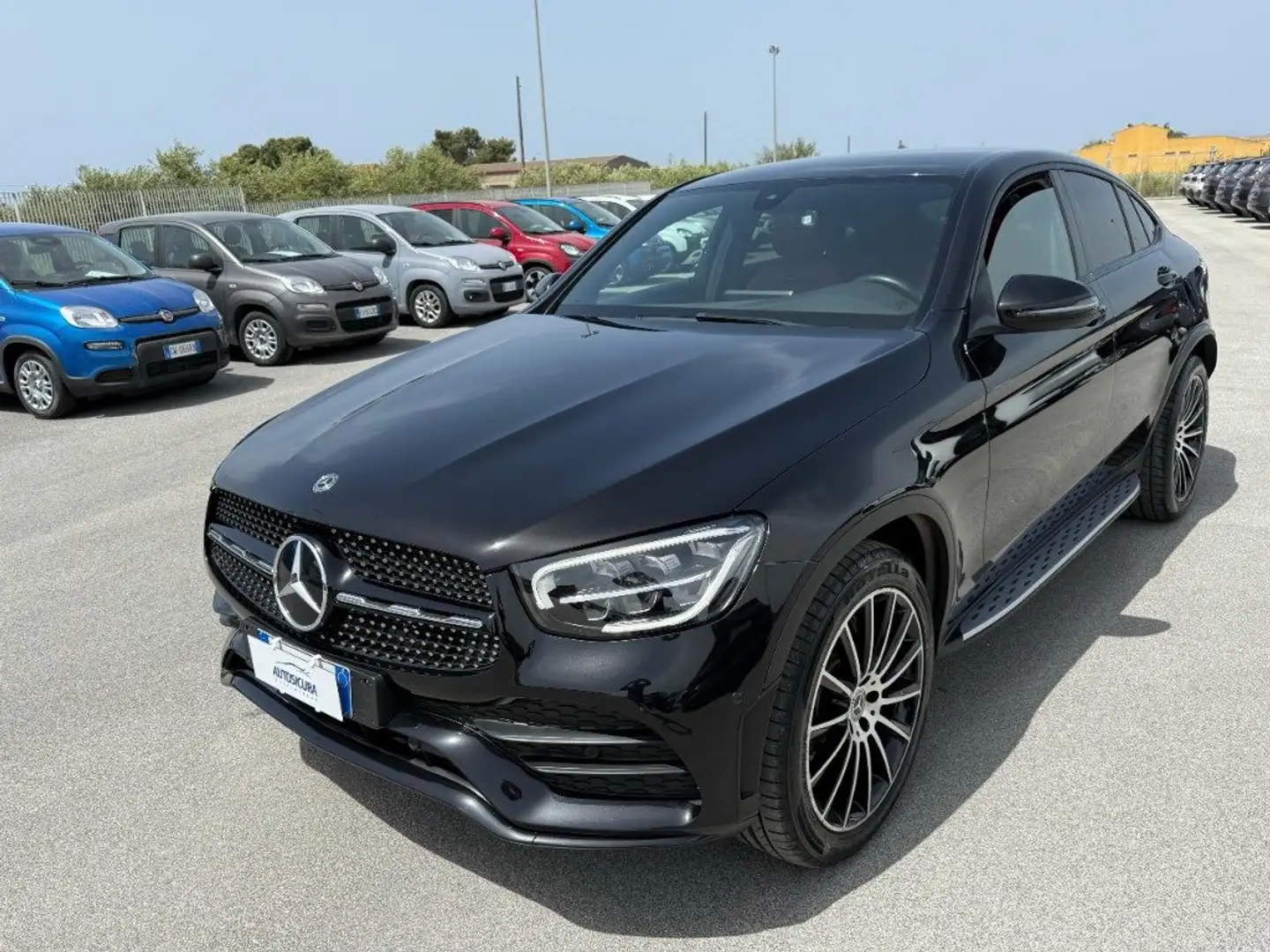 Mercedes-Benz GLC 220 d 4Matic Coupé Premium Plus Zwart - 1