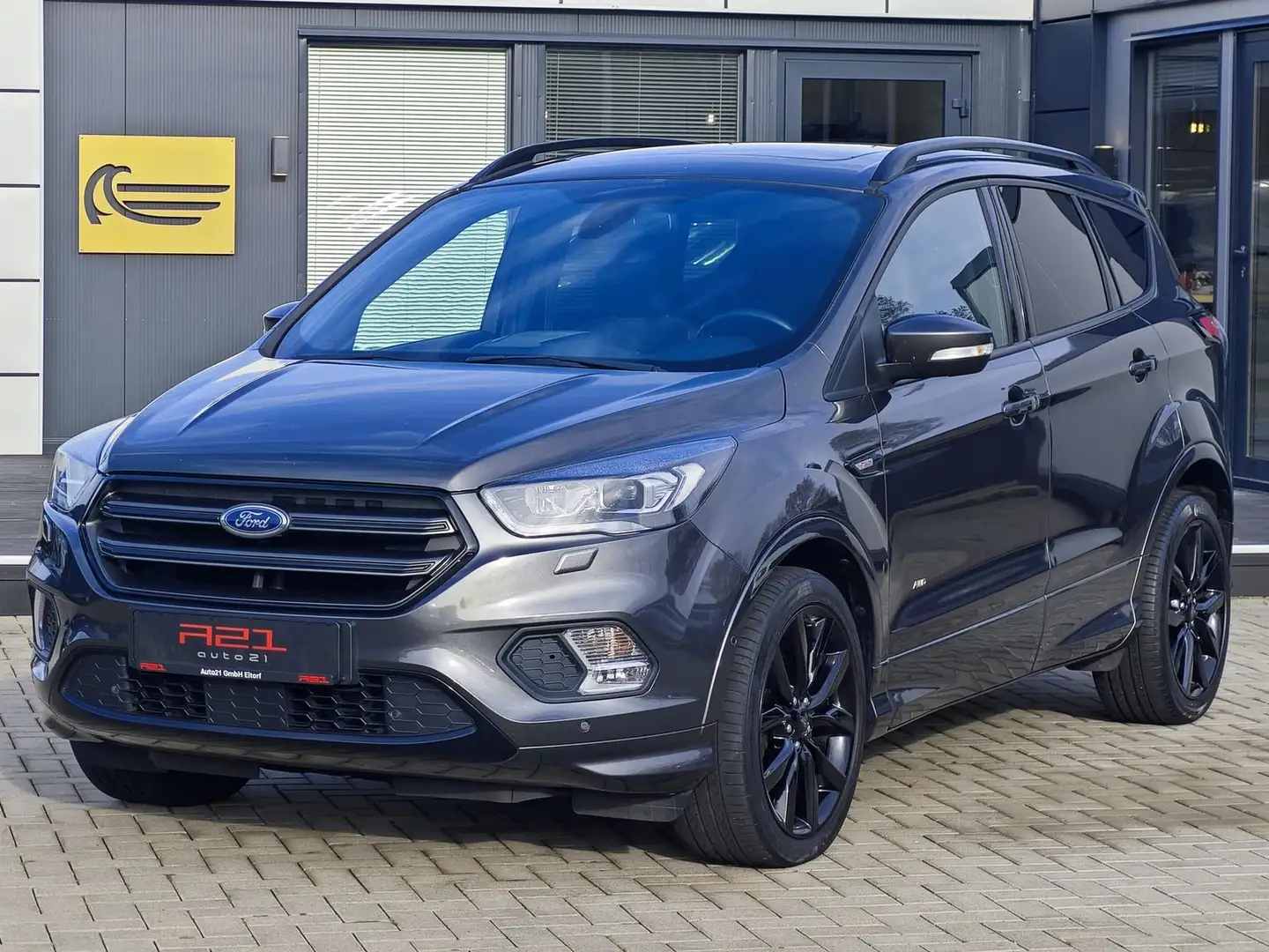 Ford Kuga ST-Line 4x4 AHK|Pano|Sony|Xenon|Navi|Kamera Gris - 1