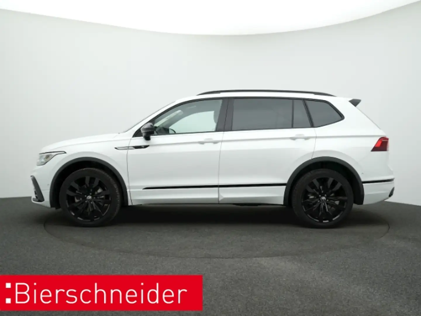 Volkswagen Tiguan Allspace 2.0 TSI DSG 4Mo. R line Black AHK ALU 20 PANOR STA Weiß - 2