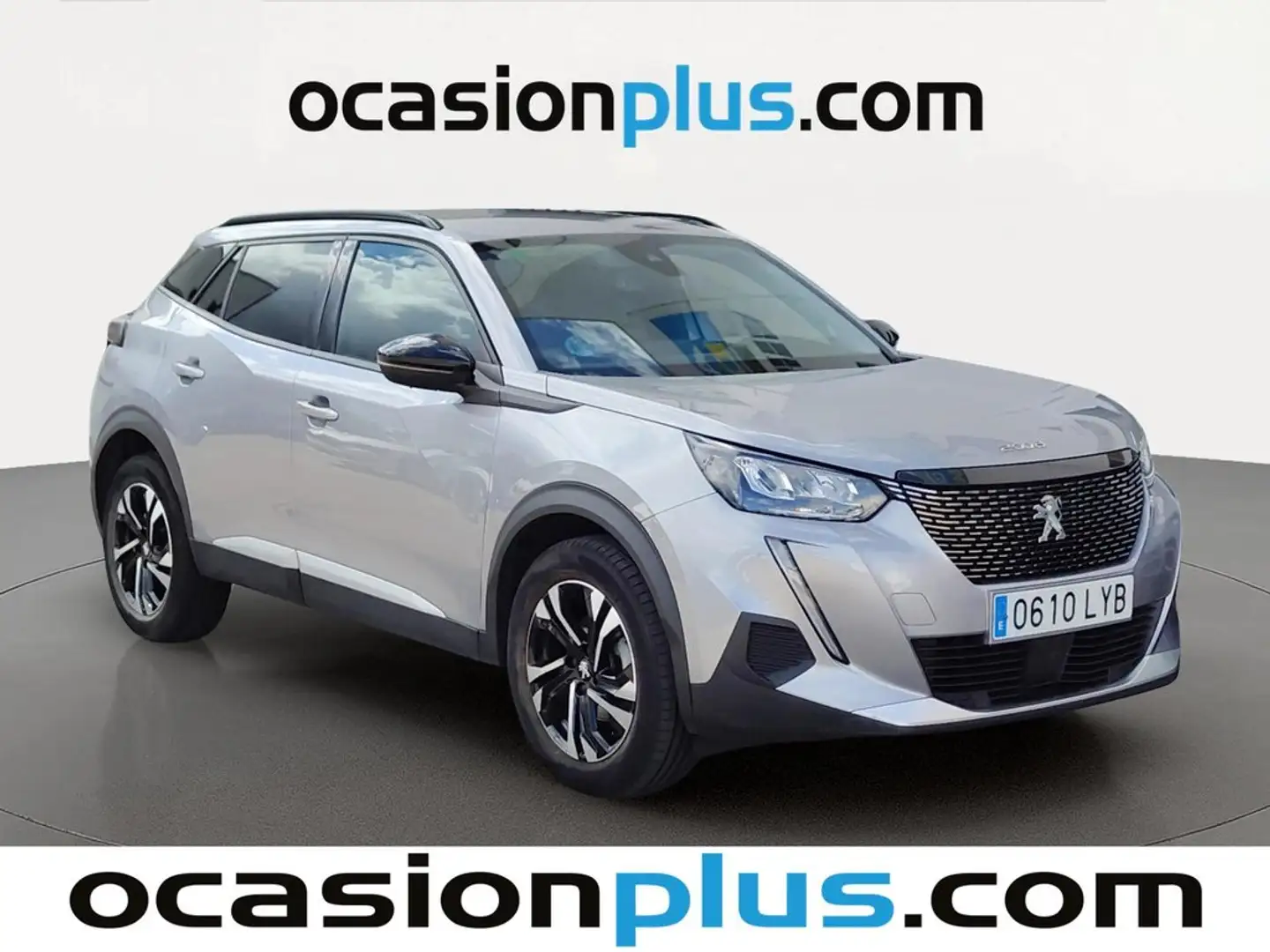 Peugeot 2008 1.2 PureTech S&S Allure EAT8 130 Gris - 2