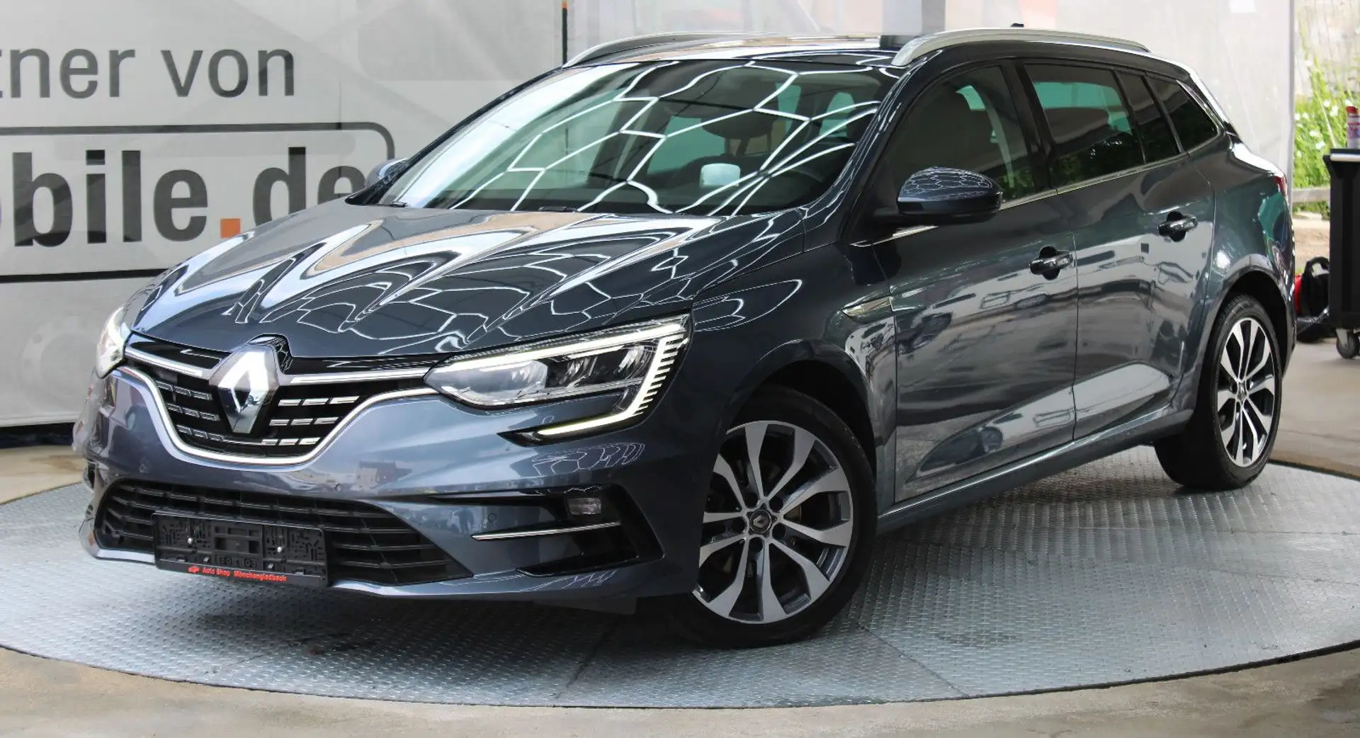 Renault Megane IV Grandtour*Tüv&Inspektion Neu*Automatik Grijs - 1