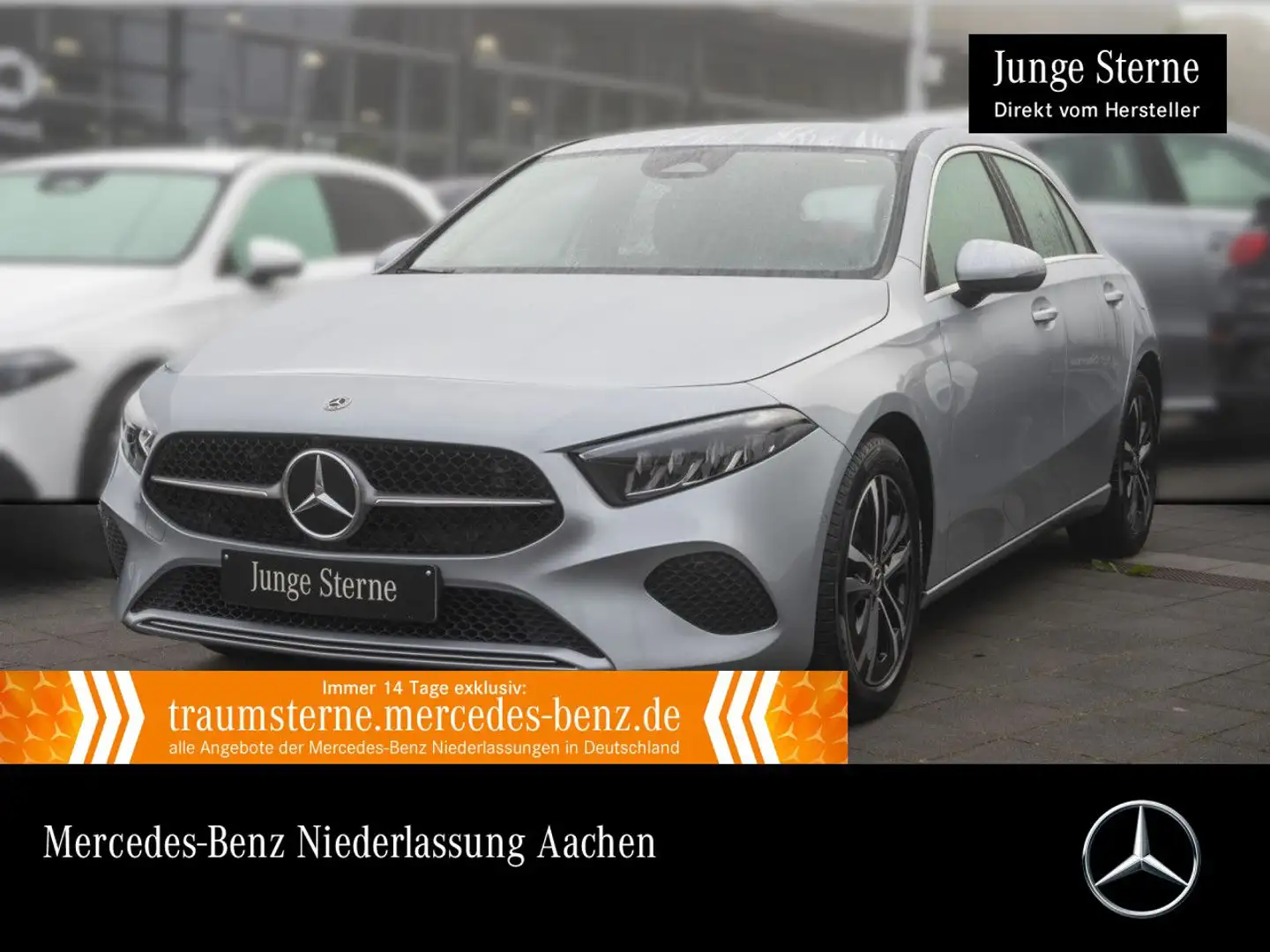 Mercedes-Benz A 200 PROGRESSIVE+LED+KAMERA+7G Silber - 1