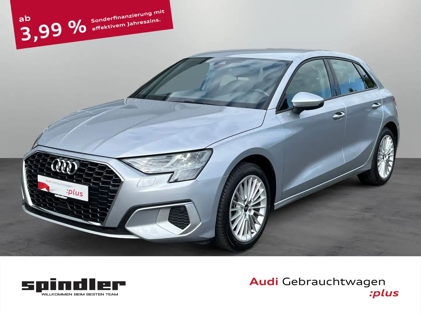 Audi A3 advanced 35 TFSI / MMI-Radio+, SHZ Silber - 1