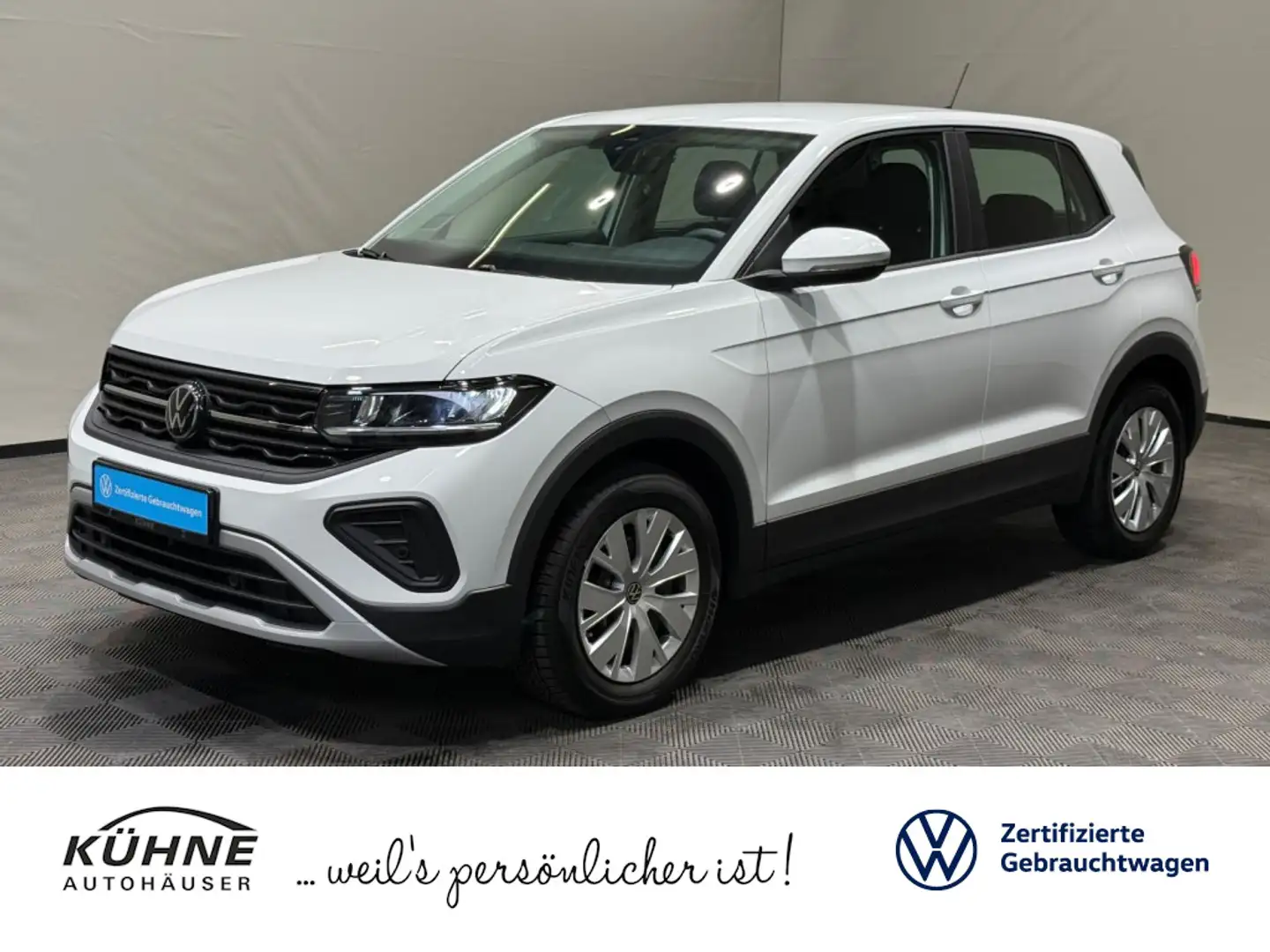 Volkswagen T-Cross 1.0 TSI | LED DAB APP-CONN SITZHZ KLIMA Weiß - 1