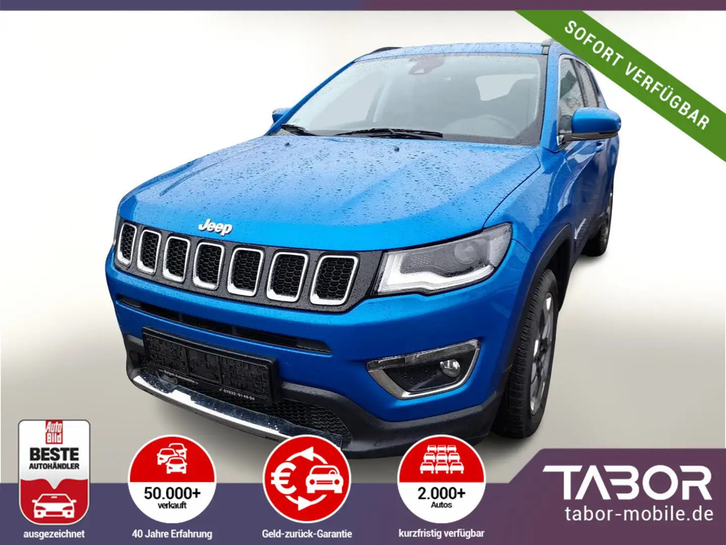 Jeep Compass 1.4 MultiAir 170 Aut. 4WD Limited Nav Blau - 1