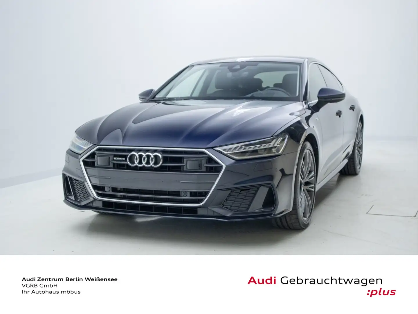 Audi A7 40 TDI S-TRO*S-LINE*MATRIX*HUD*PANO Blau - 2