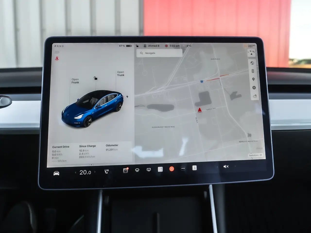 Tesla Model 3 fotografie Tesla Model 3