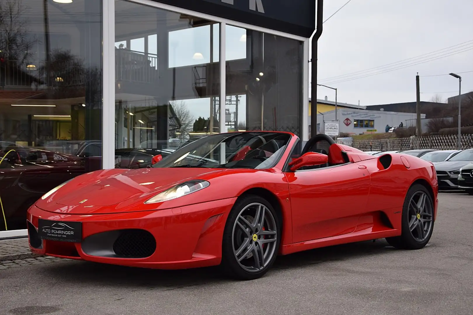 Ferrari F430 F 430 Spider F1 *Carbon*Top Servicehistorie* Rouge - 2