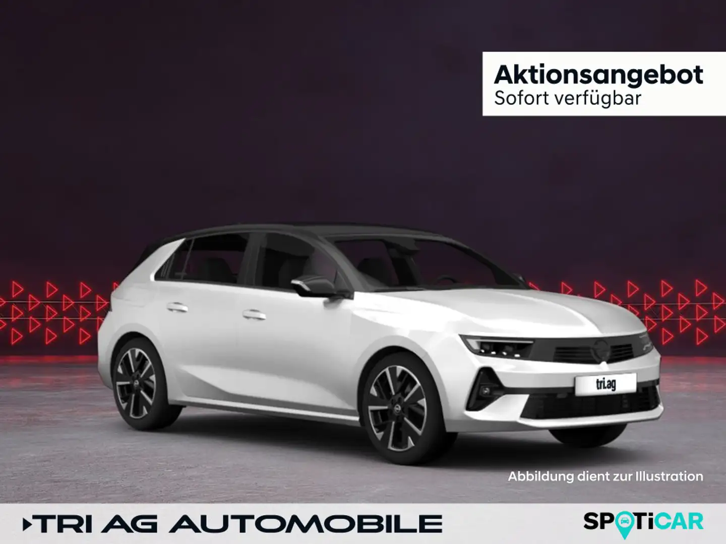 Opel Astra 5-Türer Edition 1.2 Turbo (96 kW/130 PS) M Blanc - 1