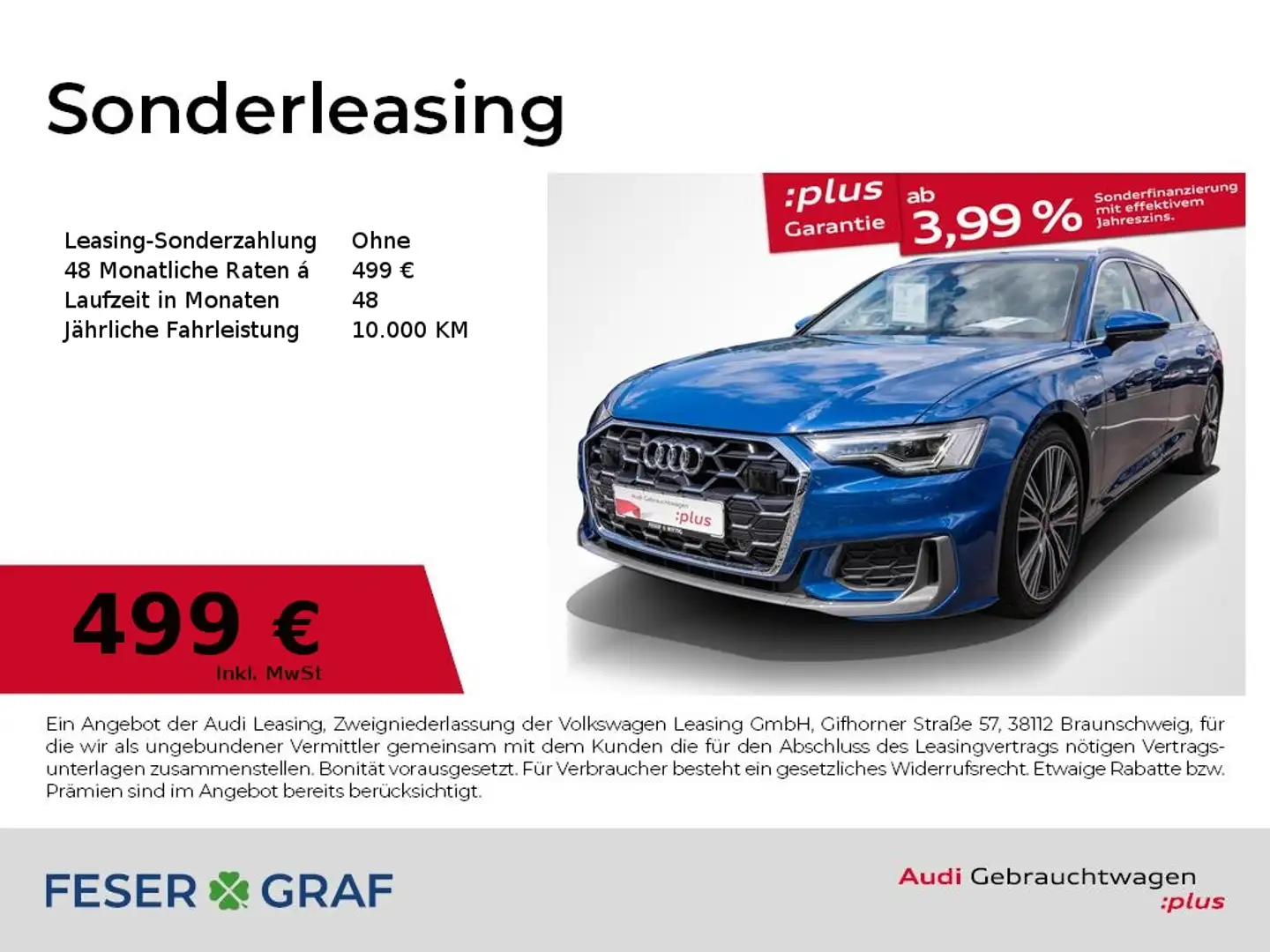 Audi A6 Avant 50 TFSI e qu.S-line Stronic,Matrix,AZV,ACC Blau - 1