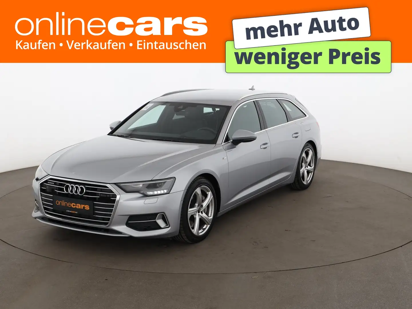 Audi A6 Avant 50 TFSI e quattro S-Line Aut LED HEAD-UP Silber - 1