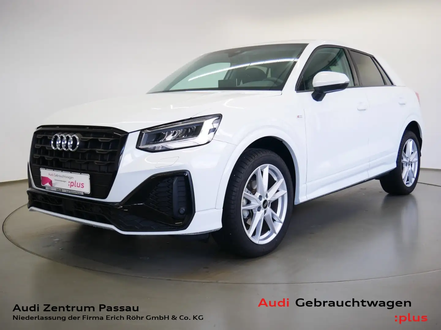 Audi Q2 30 TFSI S line LED AHK virt. Cock.+ DAB Weiß - 1