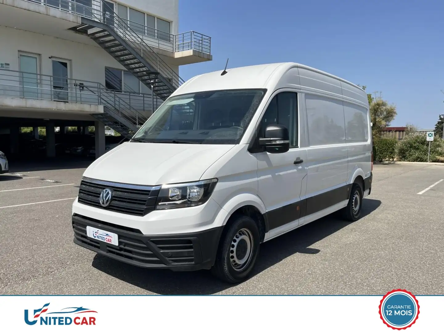 Volkswagen Crafter Crafter 30 L3H2 2.0 TDI - 140  2017 FOURGON Van 30 Blanc - 1