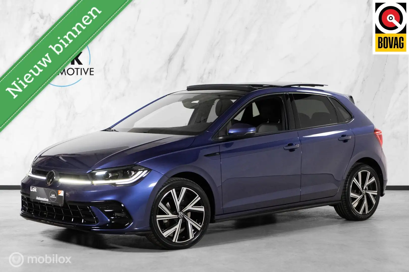 Volkswagen Polo 1.0 TSI R-Line Business PANO|IQLIGHT|CAMERA| Paars - 1
