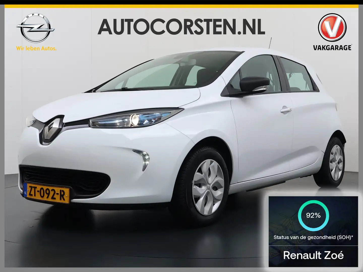 Renault ZOE R90 Life 41kWhEigen Accu)Navi Apple Carplay Androi Wit - 1