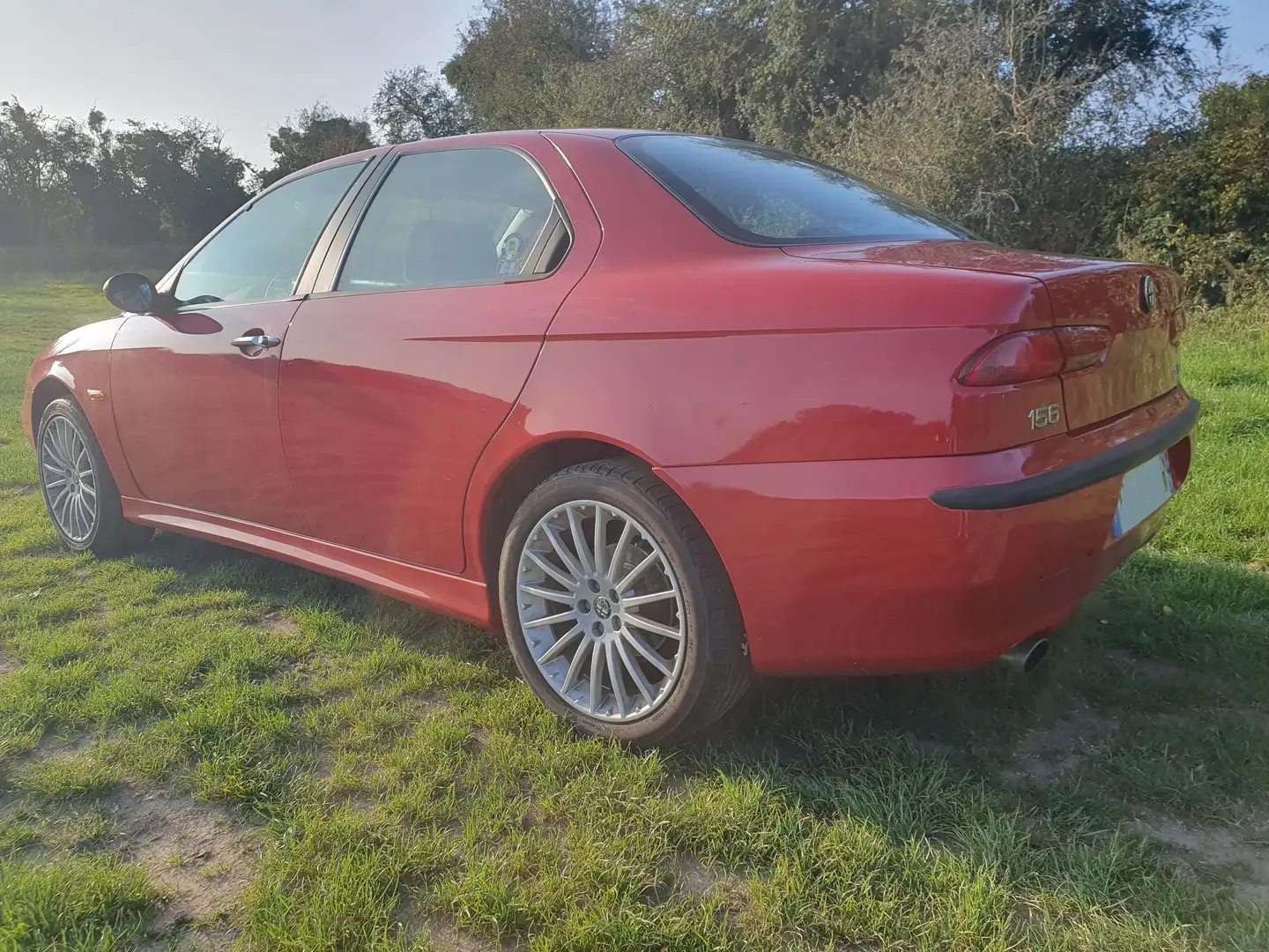 Alfa Romeo 156 156 2.5 V6 24V Červená - 2