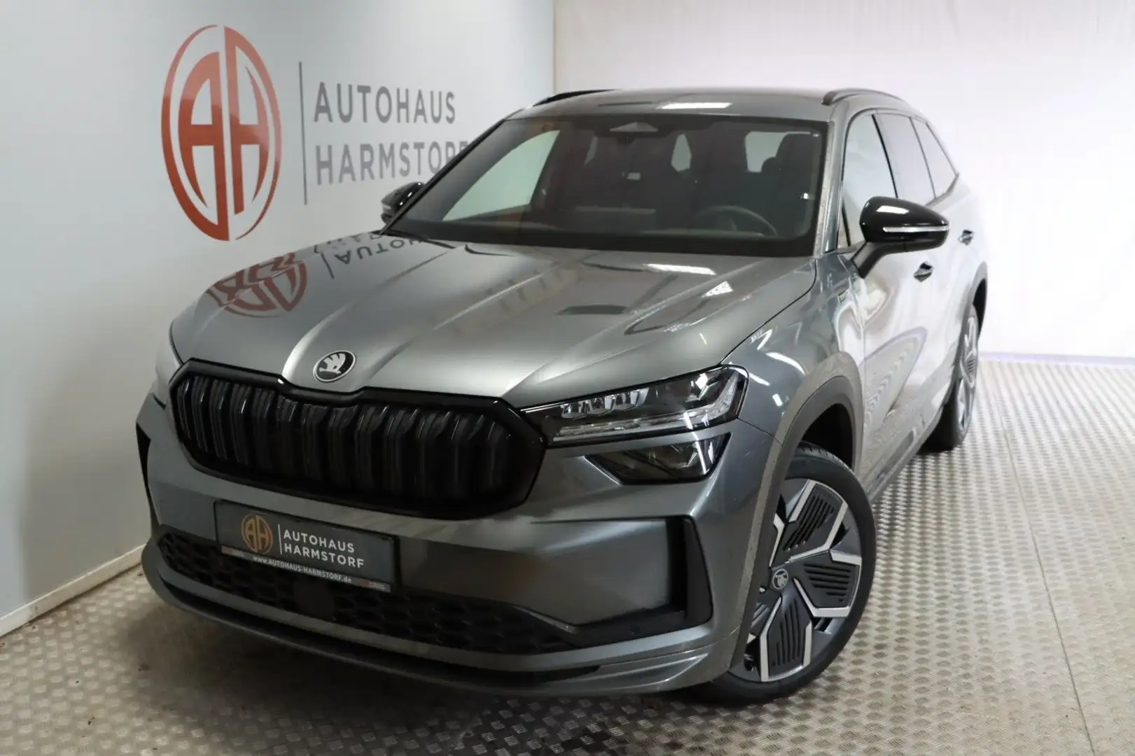 Skoda Kodiaq 2.0 TDI DSG Sportline AHK 20 Zoll Matrix Grau - 1