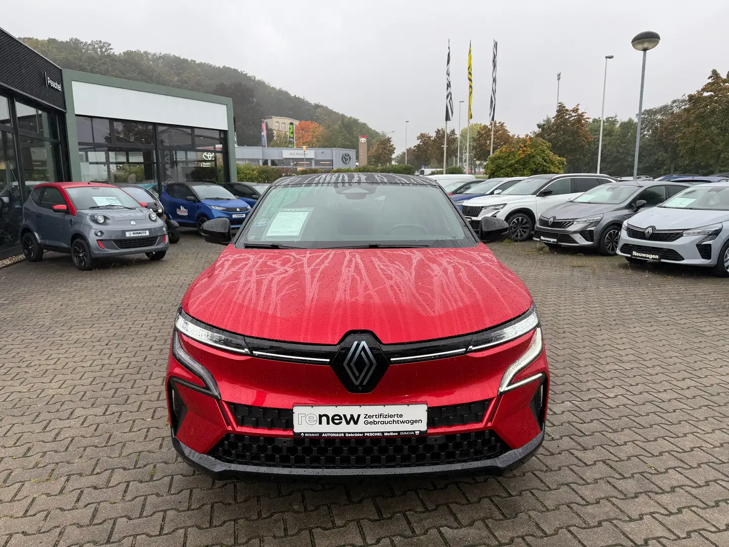 Renault Megane Techno 220 Optimum Charge Kamera 20" Alu Navi WR Rojo - 2