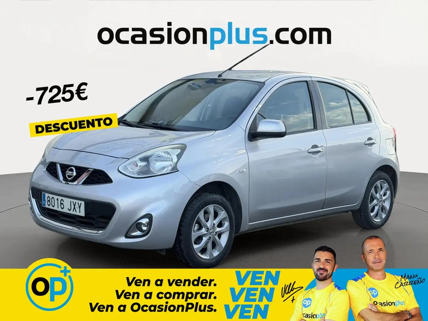 Nissan Micra 1.2 Acenta Gris - 1
