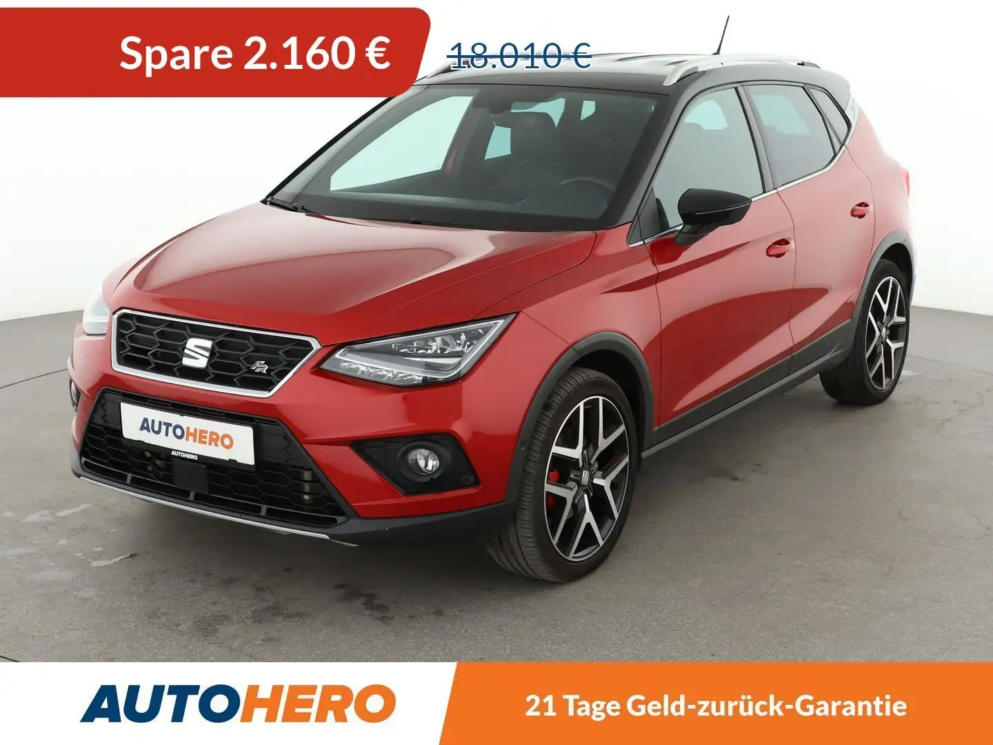 SEAT Arona 1.5 TSI ACT FR*NAVI*LED*ACC*CAM*PDC*SHZ*KLIMA* Rot - 1
