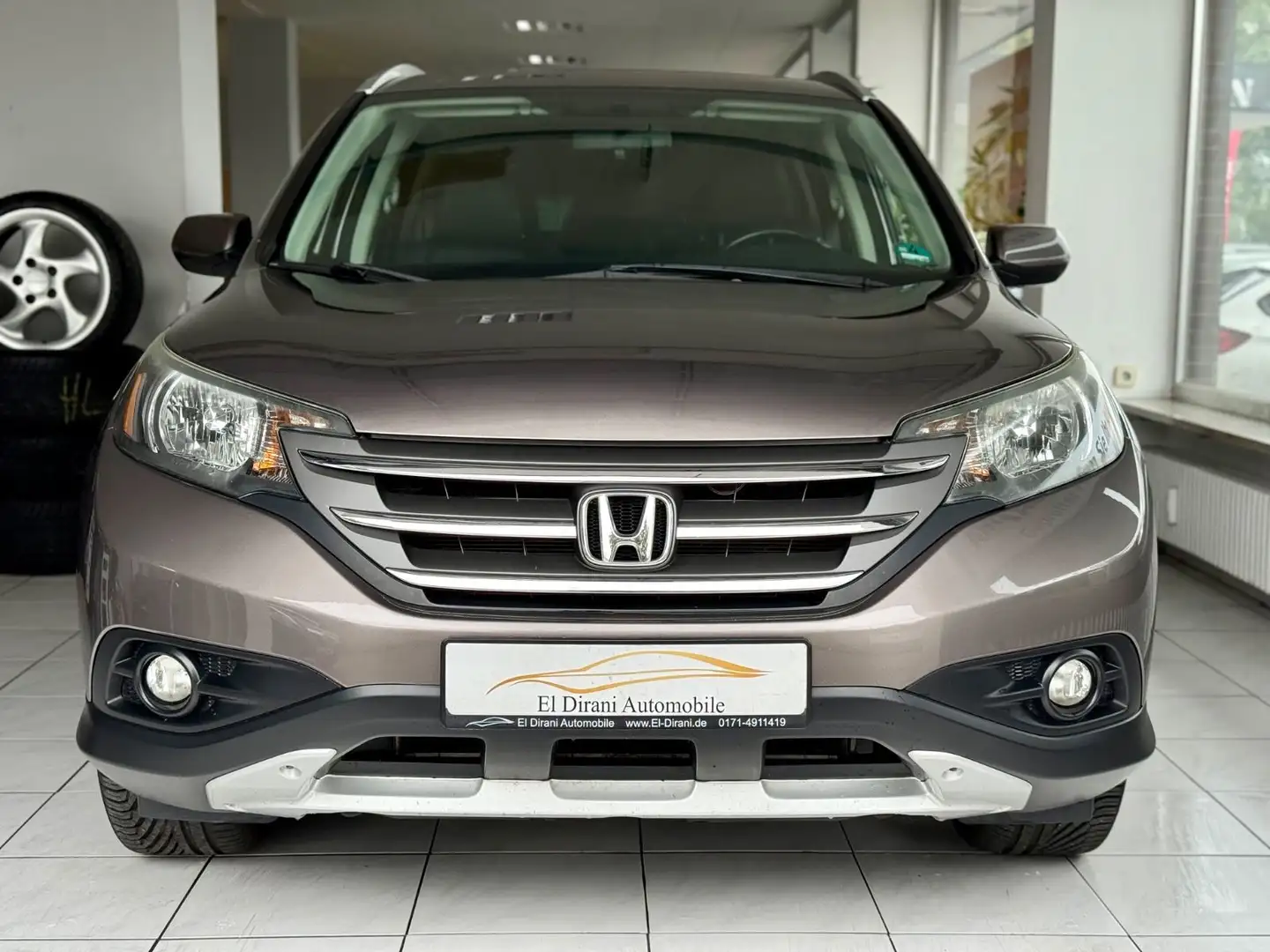 Honda CR-V 2.4 i-VTEC AWD EX-L/1.Hand/AHK/S-Dach/Leder Grau - 2