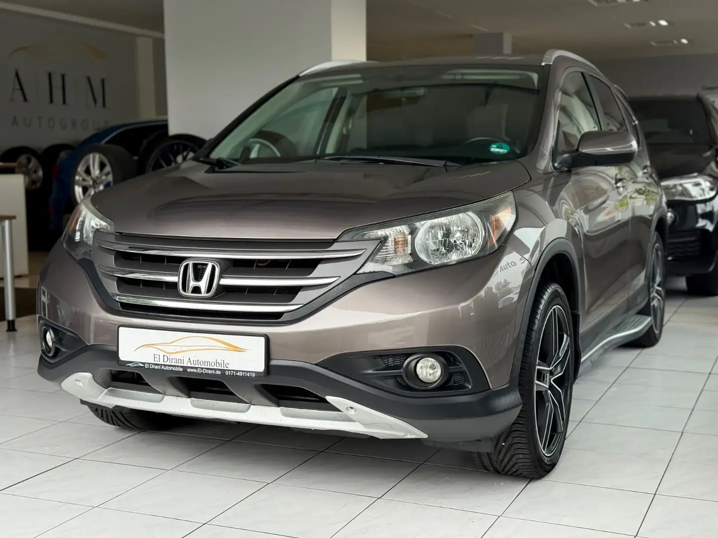 Honda CR-V 2.4 i-VTEC AWD EX-L/1.Hand/AHK/S-Dach/Leder Grau - 1