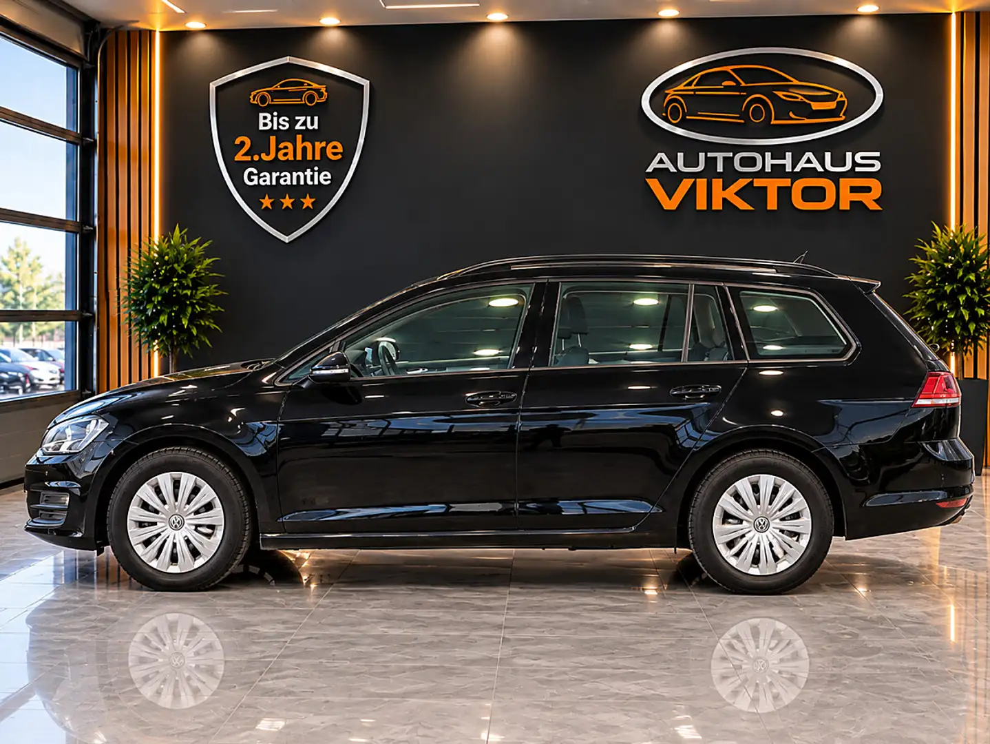 Volkswagen Golf GTE Golf VII 1.6 TDI BlueMotion *SEHR GEPFLEGTES FA... Schwarz - 2
