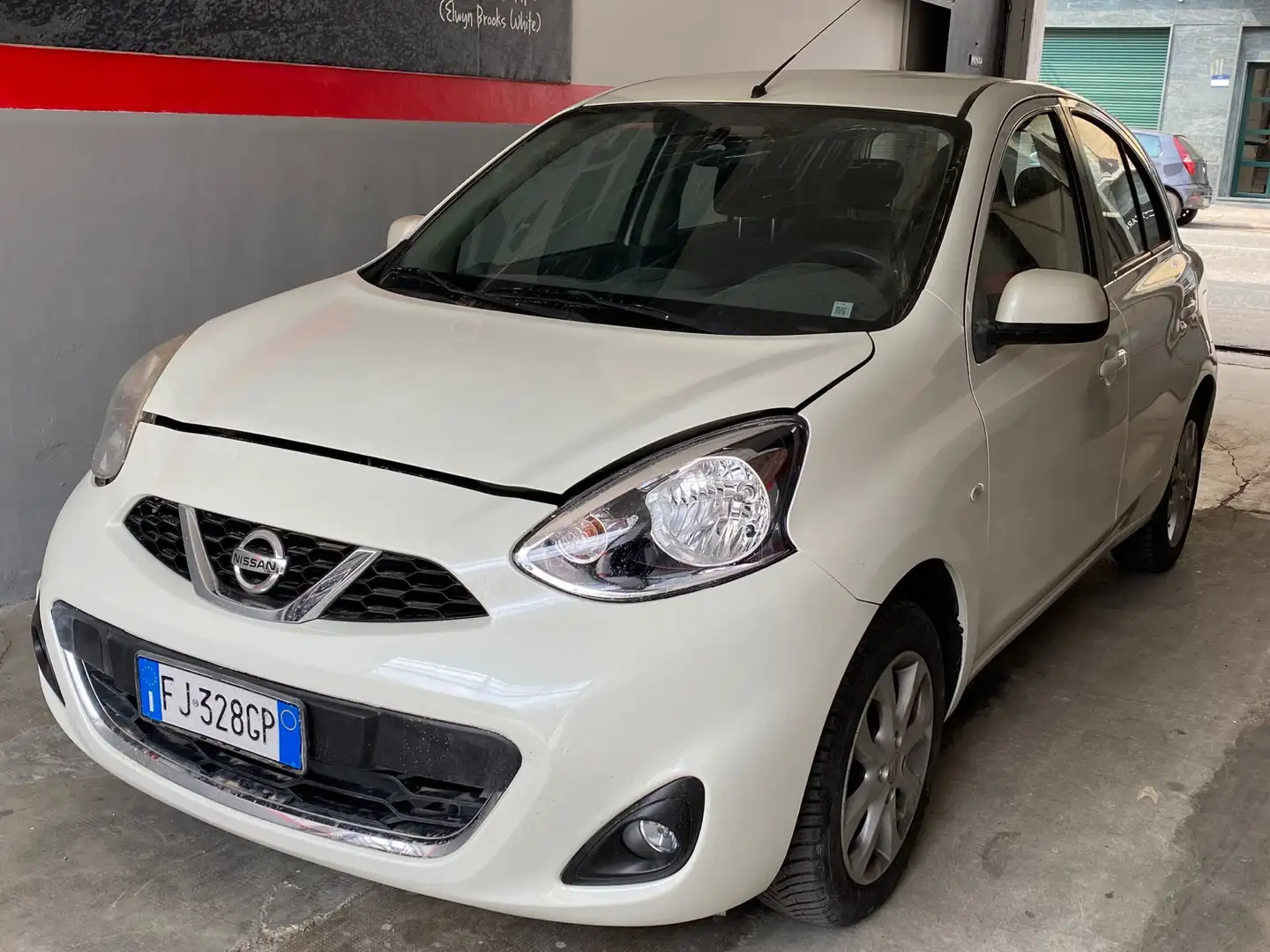 Nissan Micra 1.2 Acenta eco Gpl E6 Bianco - 1