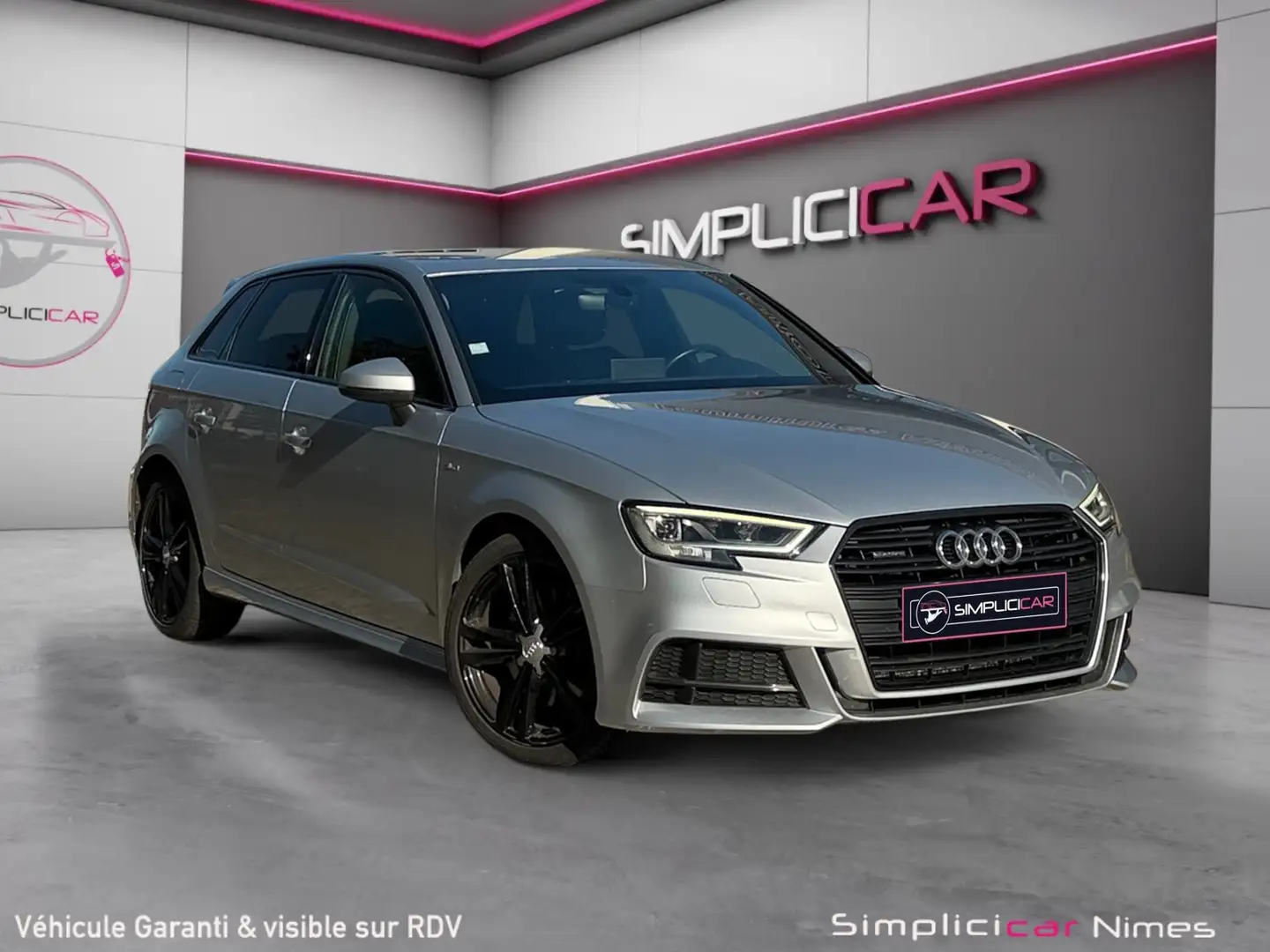 Audi A3 S Line Gris - 1