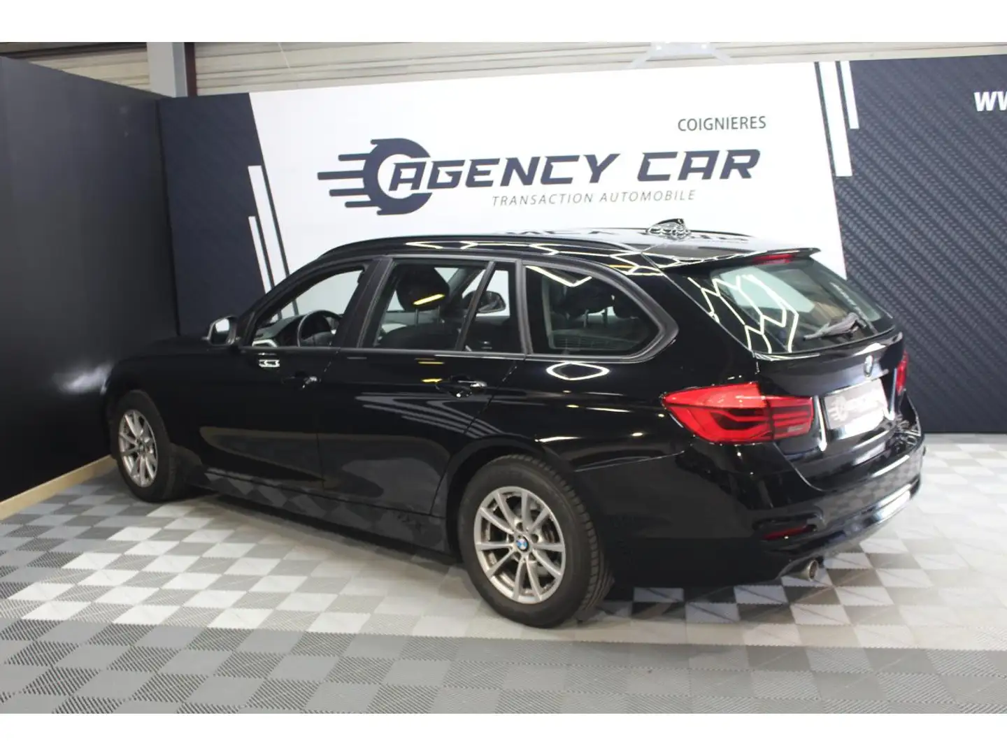 BMW 316 316d Touring  F31 LCI Origine FR Noir - 2